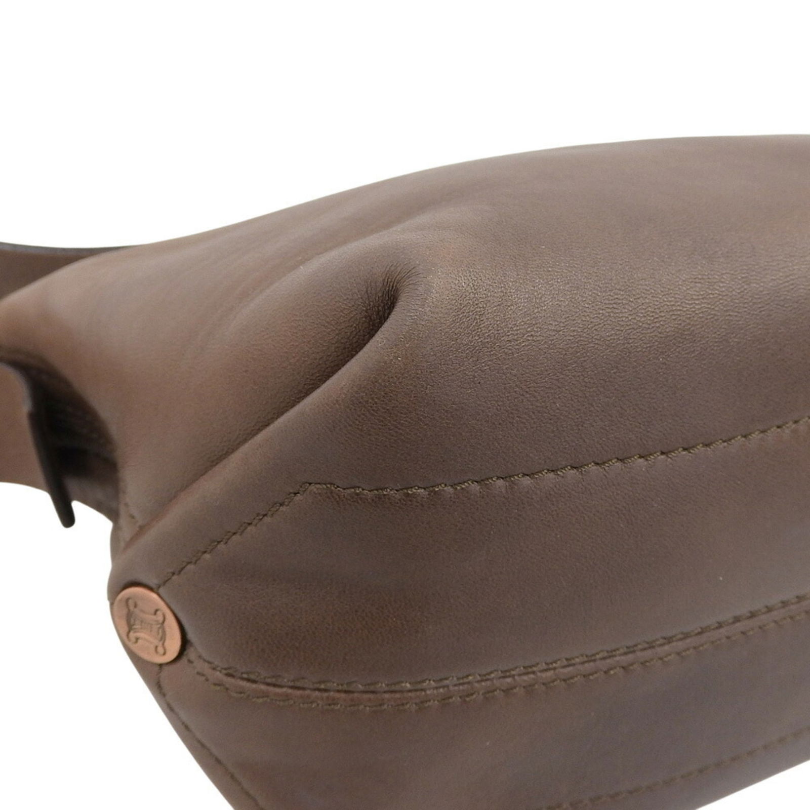 Leather Celine Shoulder Bag - 4