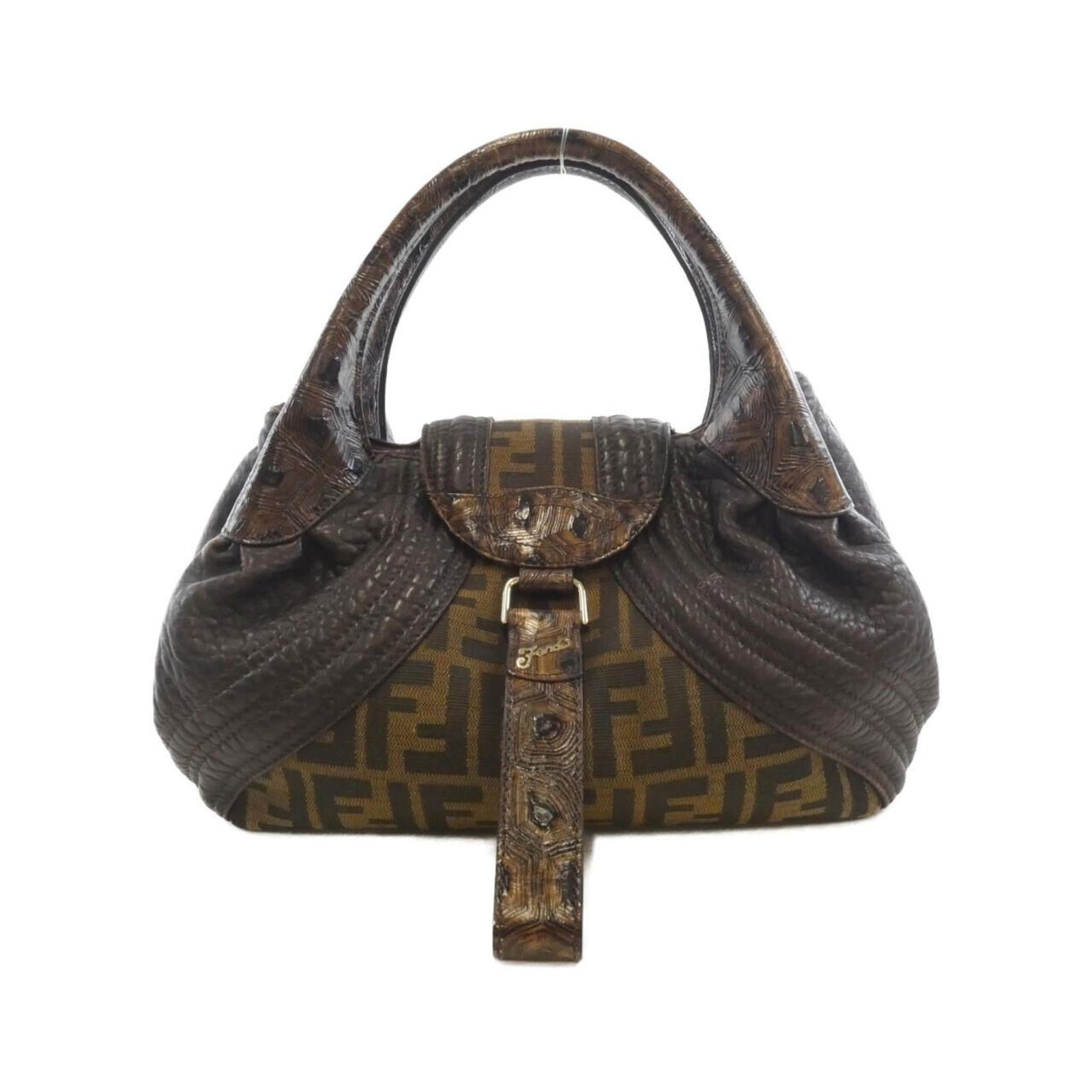 Canvas - Fendi Handbag Leather: Canvas - Fendi Handbag Leather This listing features Canvas - Fendi Handbag Leather. Item specifics are provided below. Item Specifics: Brand: Fendi Type: Handbag Material: Leather , Canvas Color: