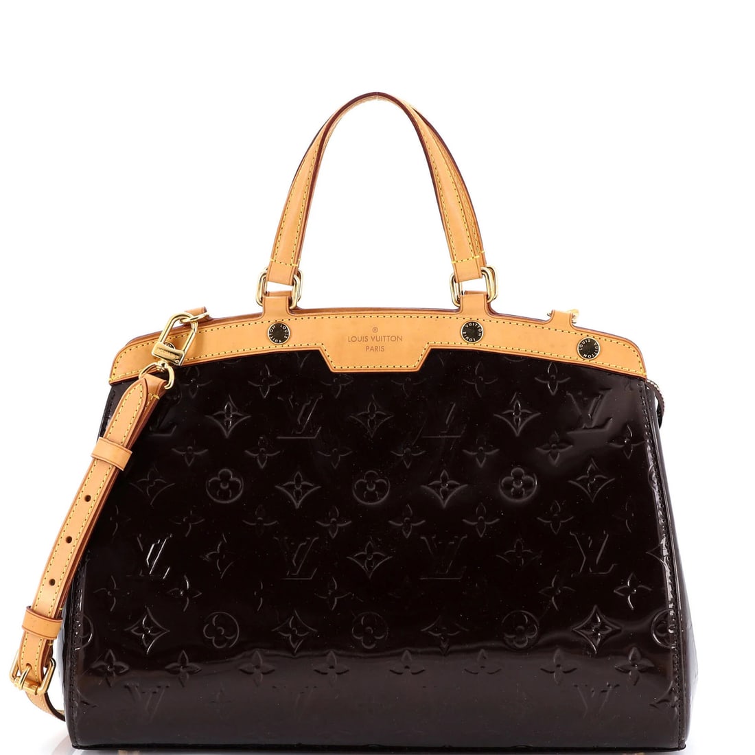 MM Louis Vuitton Brea Handbag Monogram Vernis: MM Louis Vuitton Brea Handbag Monogram Vernis This listing features MM Louis Vuitton Brea Handbag Monogram Vernis. Item specifics are provided below. Item Specifics: Brand: Louis Vuitton Exterior