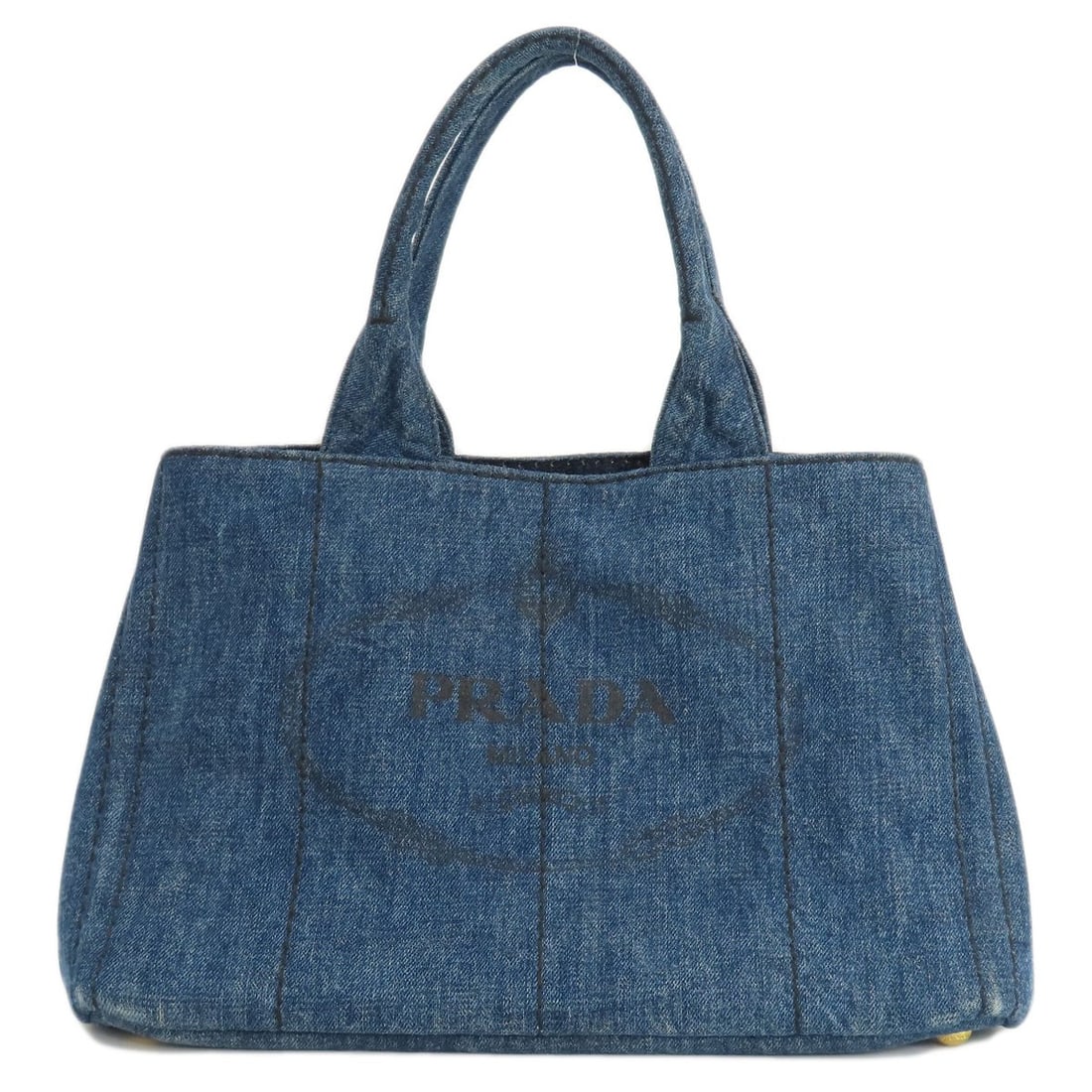 Denim PRADA B1877B Canapa Tote Bag: Denim PRADA B1877B Canapa Tote Bag This listing features Denim PRADA B1877B Canapa Tote Bag. Item specifics are provided below. Item Specifics: Brand: PRADA Style: Tote Bag Exterior Material: Denim