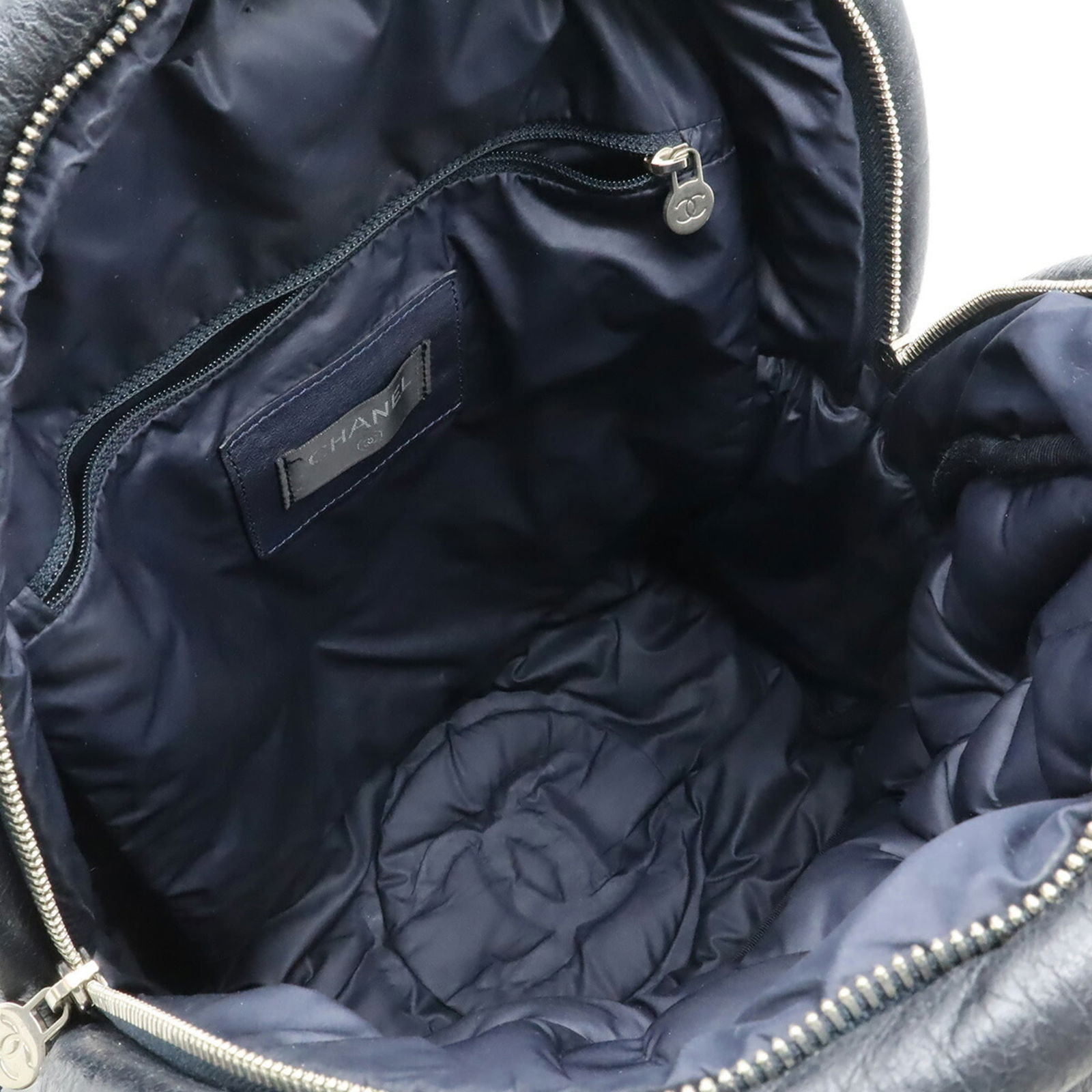 Leather Chanel Backpack - 7