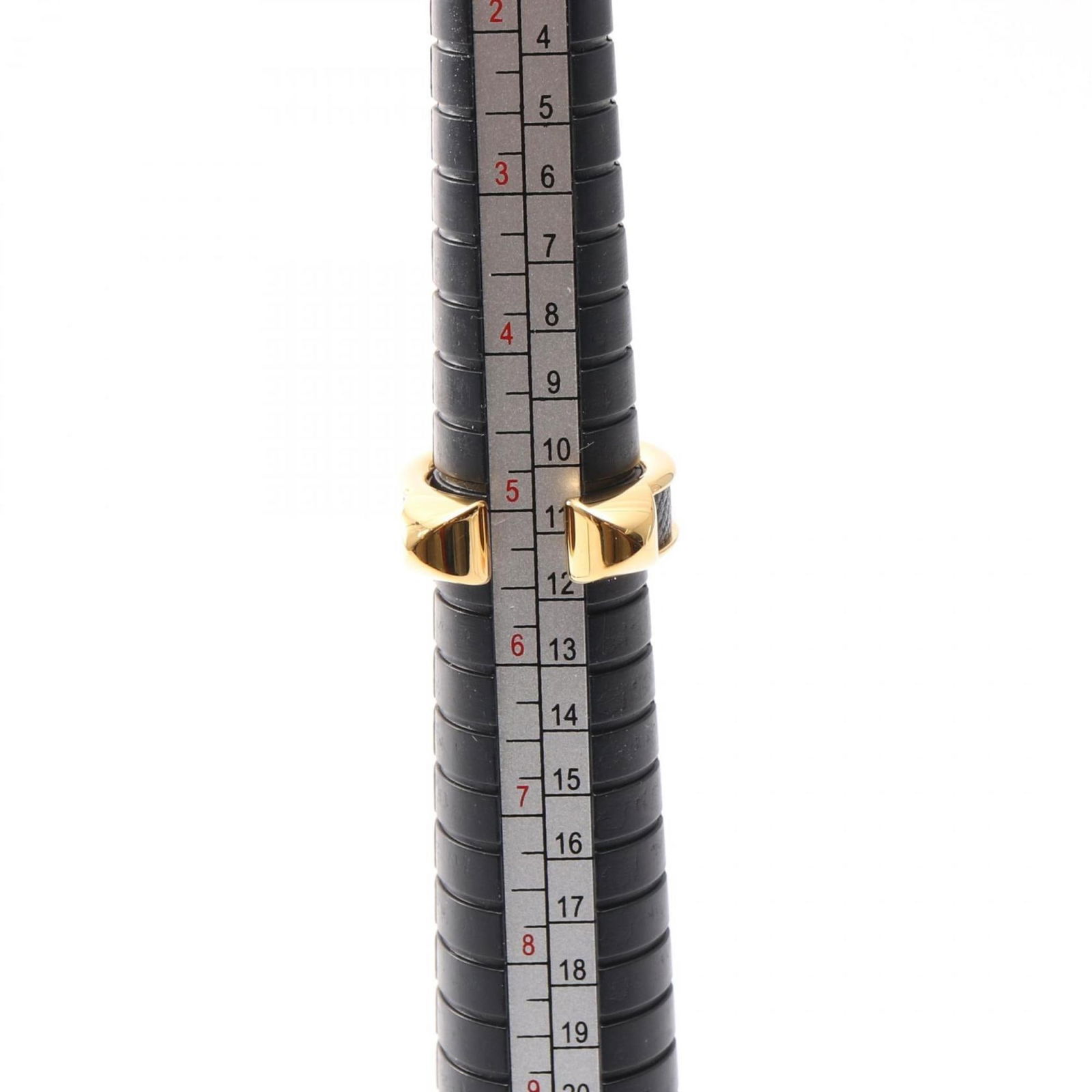 Leather Hermes Band Ring - 5