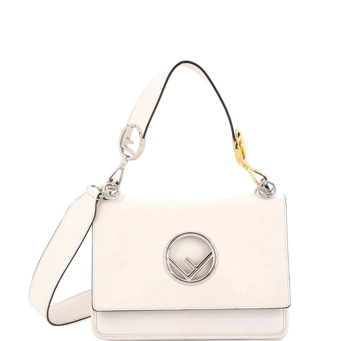 Medium Fendi Kan I F Shoulder Bag Leather (1 of 7)