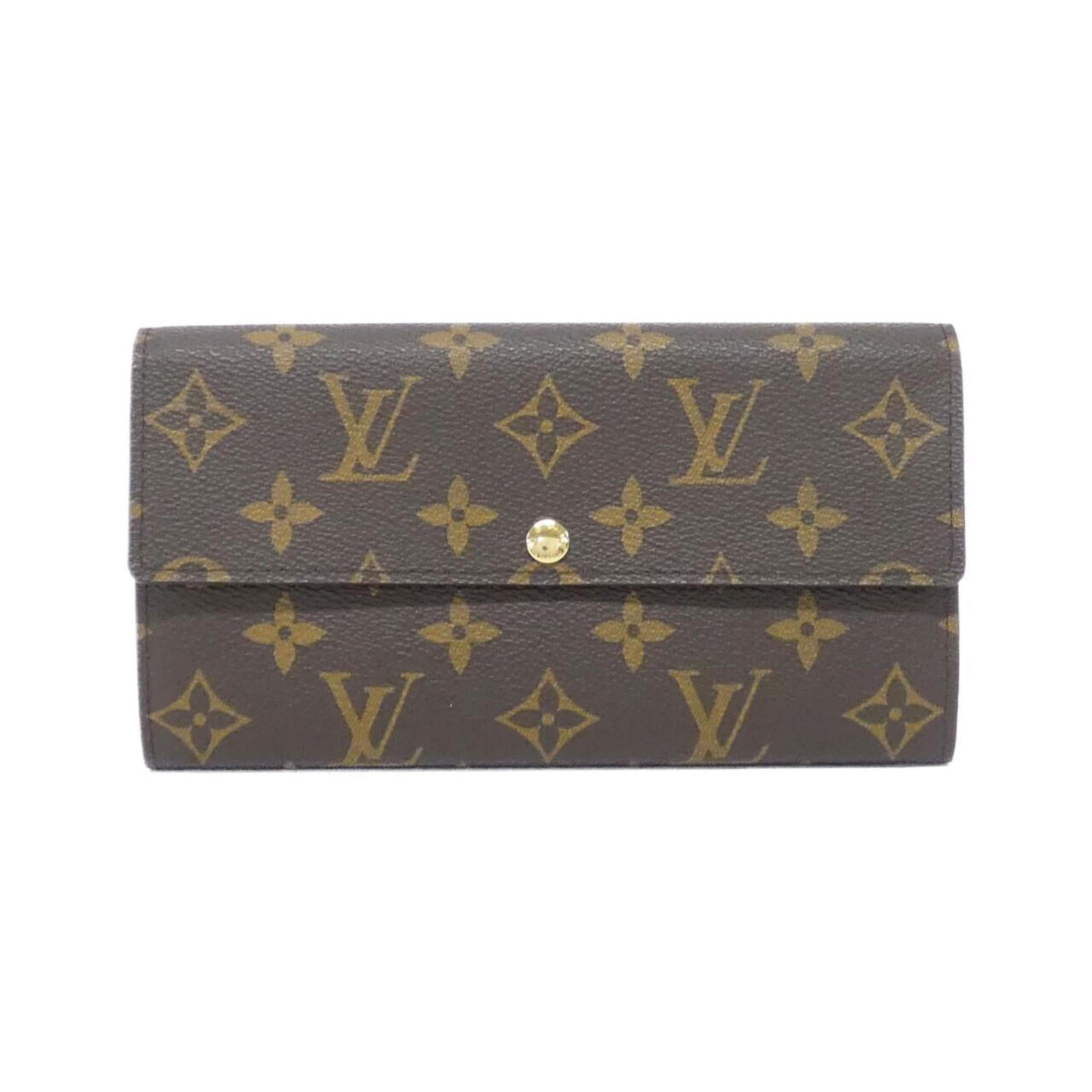 Canvas Louis Vuitton Long Wallet (Bi-Fold) Coated (1 of 10)