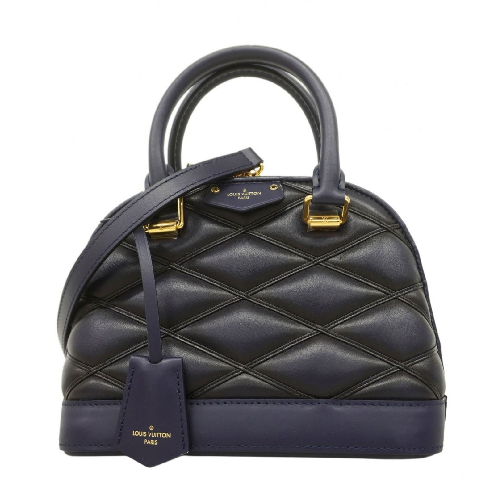 Handbag Louis Vuitton: Handbag Louis Vuitton This listing features Handbag Louis Vuitton. Item specifics are provided below. Item Specifics: Brand: Louis Vuitton Type: Handbag Color: Navy Gender: Women Size (Hxwxd):