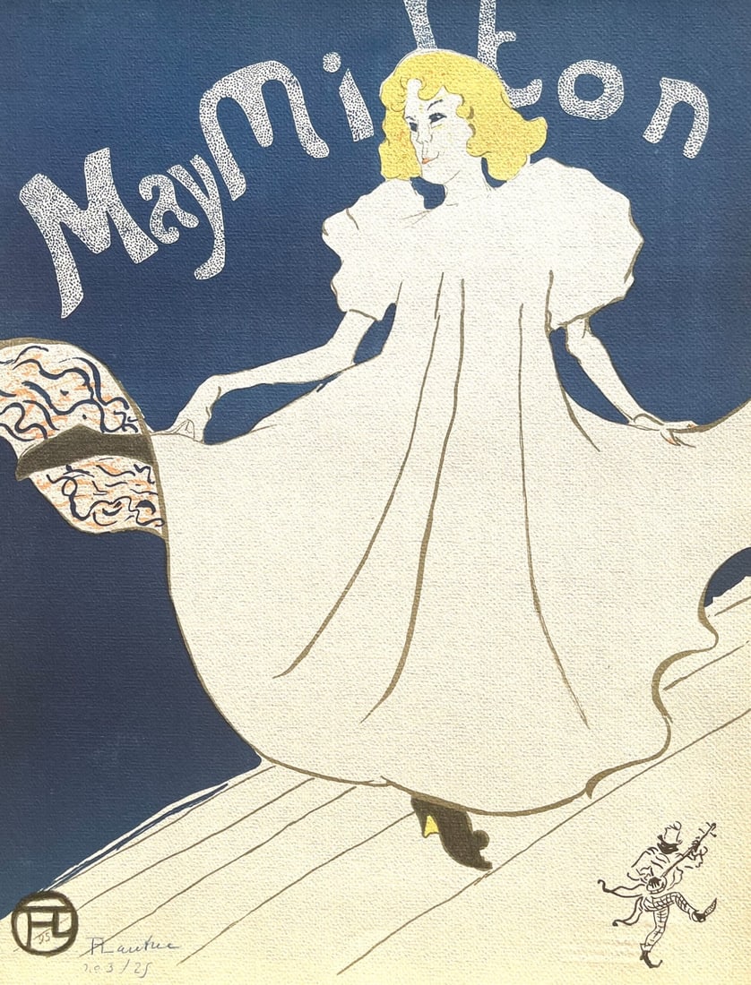 Lithograph - Henri de Toulouse-Lautrec - May Milton - TLautrec - Philadelphia Museum of Art: Lithograph - Henri de Toulouse-Lautrec - May Milton - TLautrec - Philadelphia Museum of Art This listing features Lithograph - Henri de Toulouse-Lautrec - May Milton - TLautrec - Philadelphia Museum