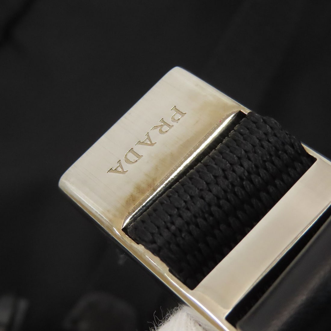 Nylon PRADA Logo Hardware Backpack Daypack - 16