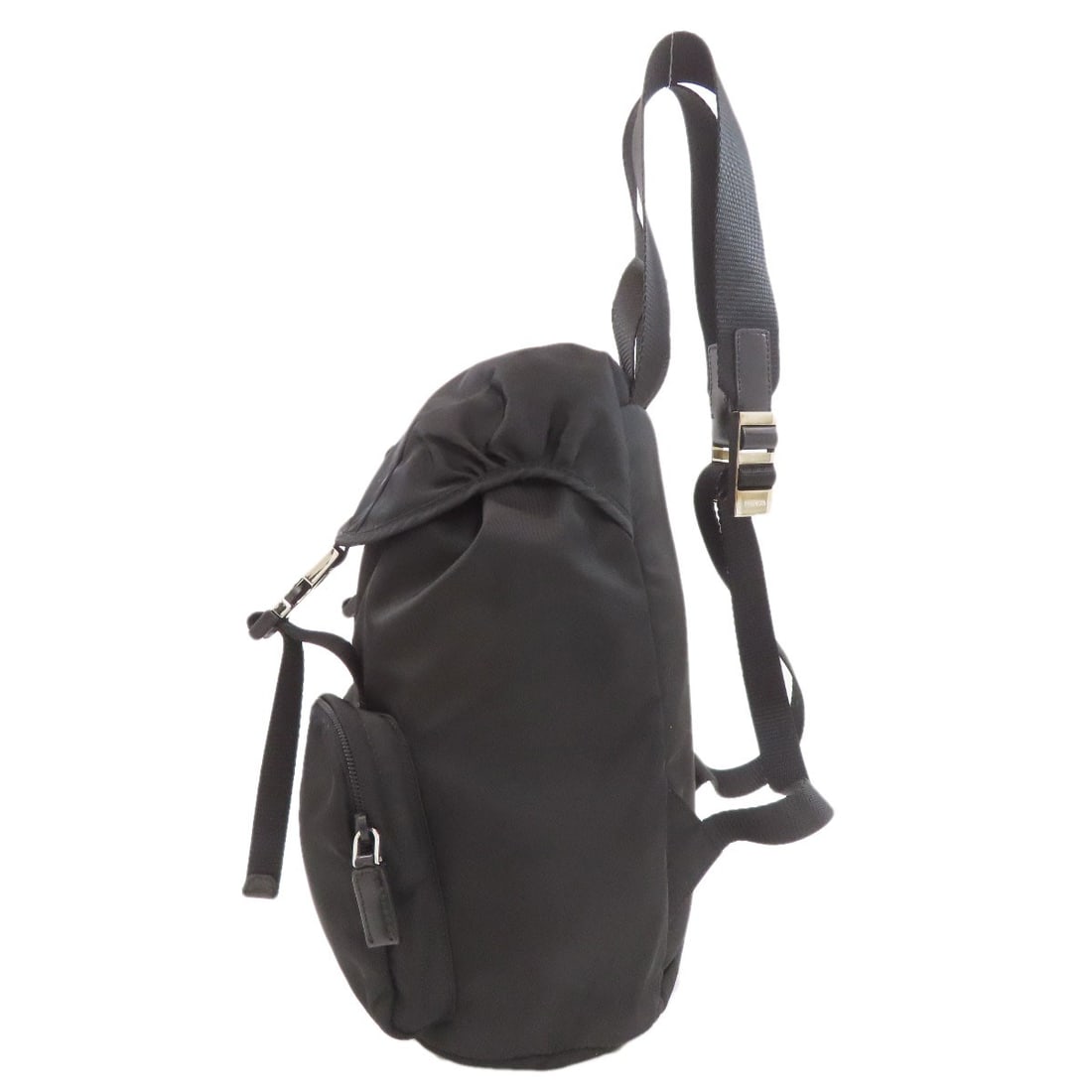 Nylon PRADA Logo Hardware Backpack Daypack - 3