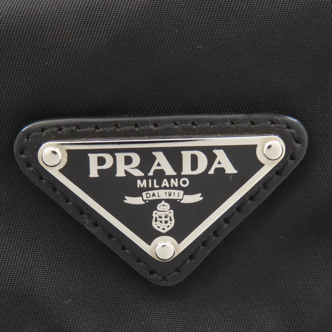 Nylon PRADA Logo Hardware Backpack Daypack - 8