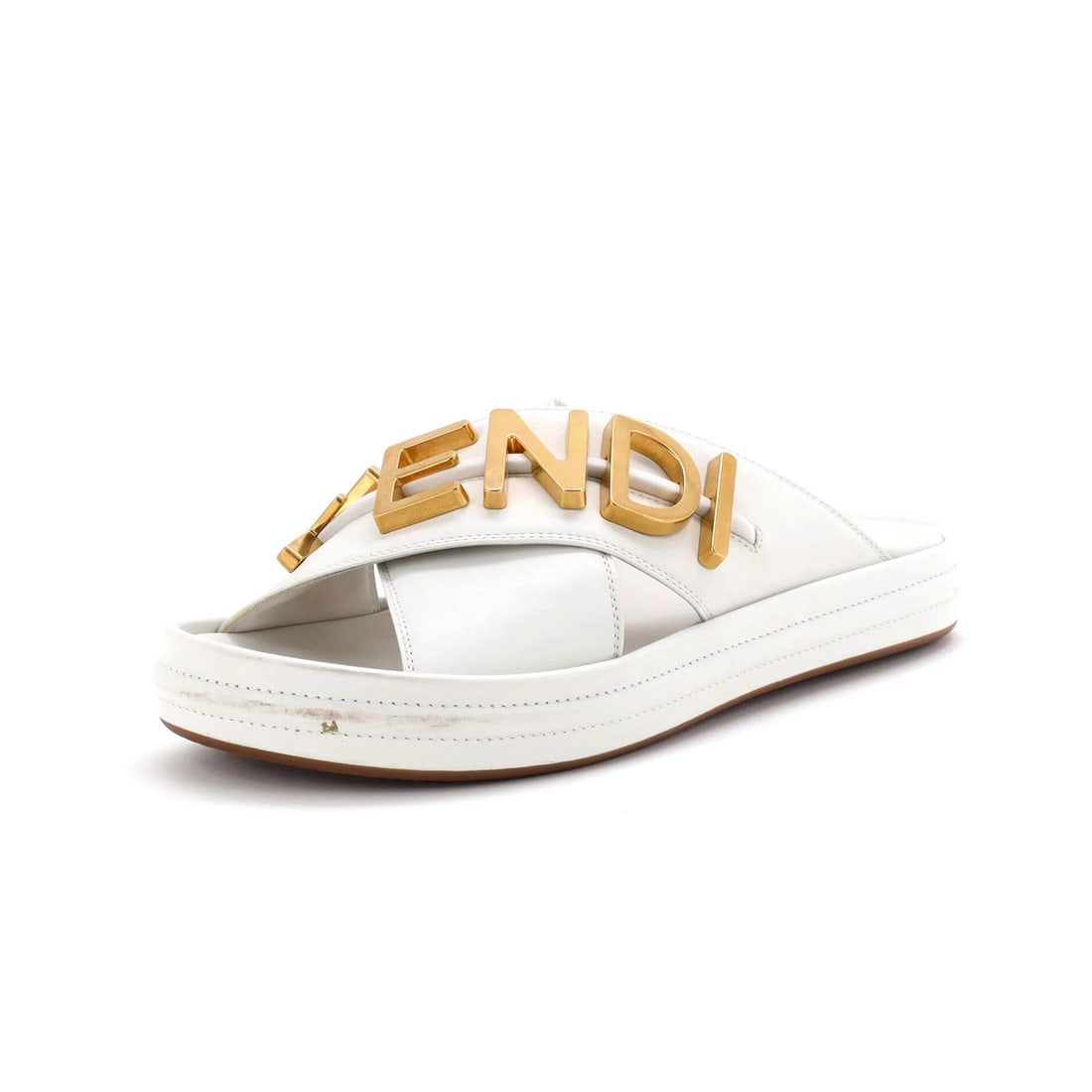 Leather Fendi Women's Fendigraphy Slide Sandals: Leather Fendi Women's Fendigraphy Slide Sandals This listing features Leather Fendi Women's Fendigraphy Slide Sandals. Item specifics are provided below. Item Specifics: Brand: Fendi Us Shoe Size: