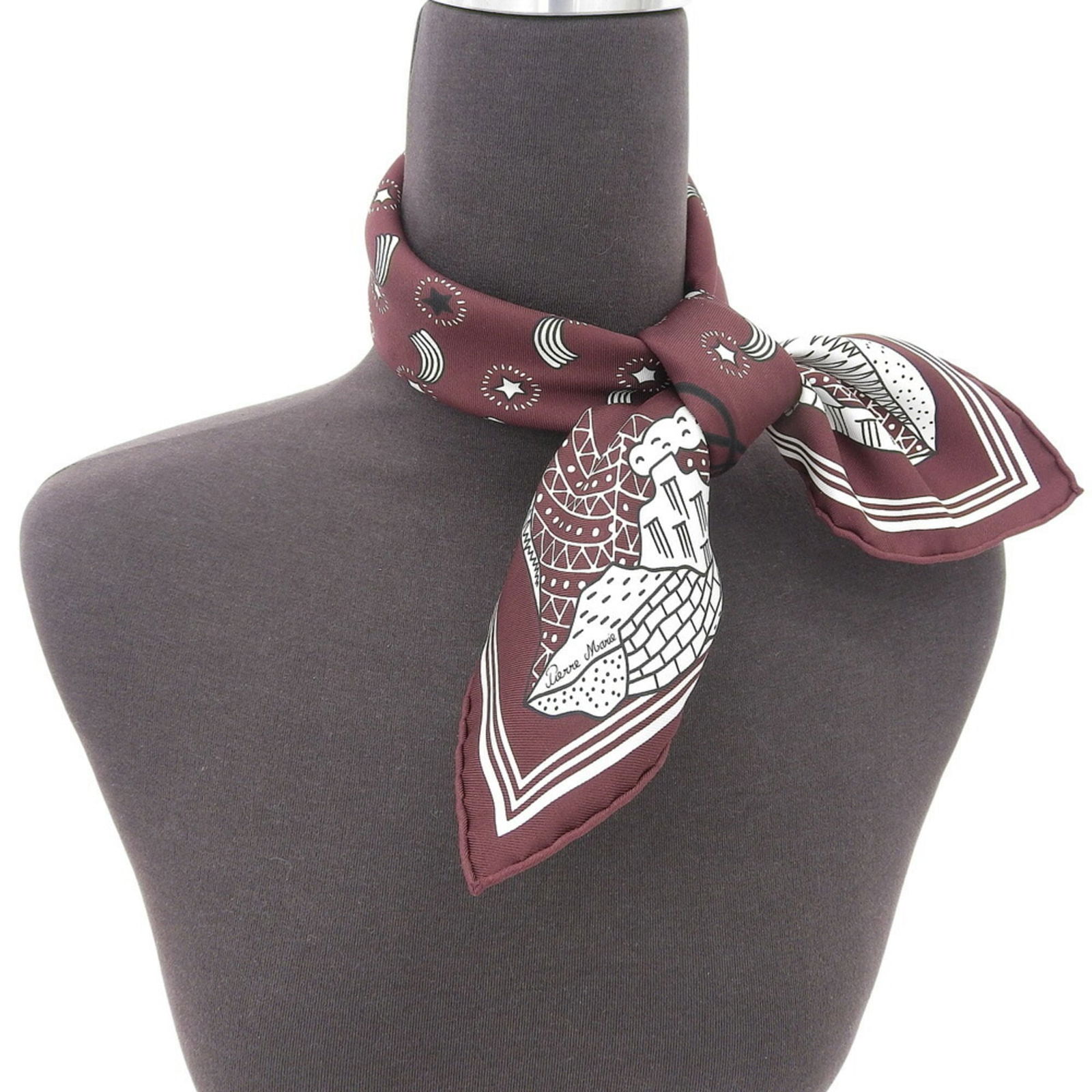 Silk Hermes Scarf - 2