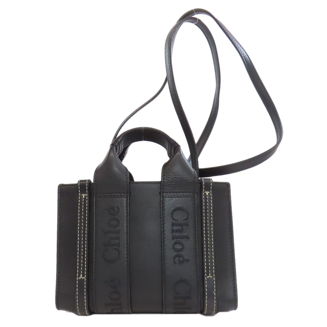 Calf CHLOE Woody Mini 2WAY Shoulder Bag: Calf CHLOE Woody Mini 2WAY Shoulder Bag This listing features Calf CHLOE Woody Mini 2WAY Shoulder Bag. Item specifics are provided below. Item Specifics: Brand: CHLOE Style: Shoulder Bag Exterior
