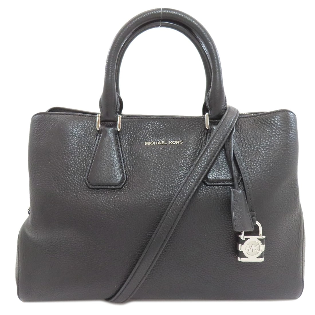 Leather MICHAEL KORS 2WAY Handbag: Leather MICHAEL KORS 2WAY Handbag This listing features Leather MICHAEL KORS 2WAY Handbag. Item specifics are provided below. Item Specifics: Brand: MICHAEL MICHAEL KORS Style: Handbag Exterior Materi