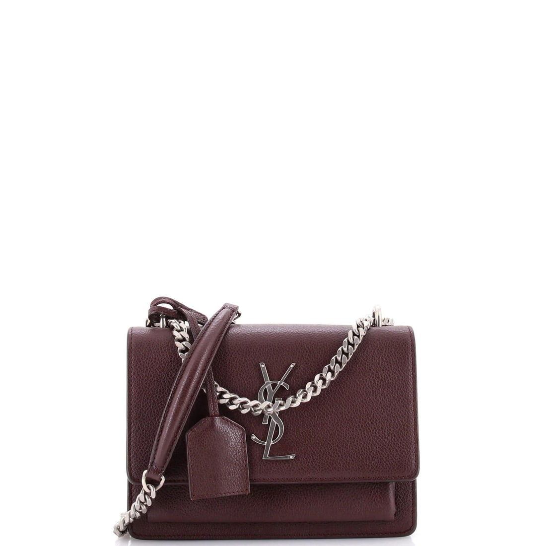 Small Saint Laurent Sunset Crossbody Bag Leather: Small Saint Laurent Sunset Crossbody Bag Leather This listing features Small Saint Laurent Sunset Crossbody Bag Leather. Item specifics are provided below. Item Specifics: Brand: Saint Laurent