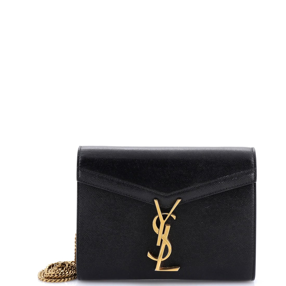 Small Saint Laurent Cassandra Chain Shoulder Bag Leather (1 of 6)