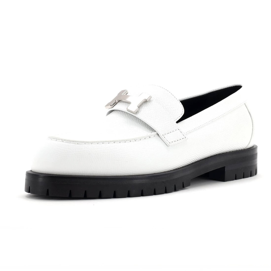 Leather Hermes Women's Faubourg Loafers (1 of 5)