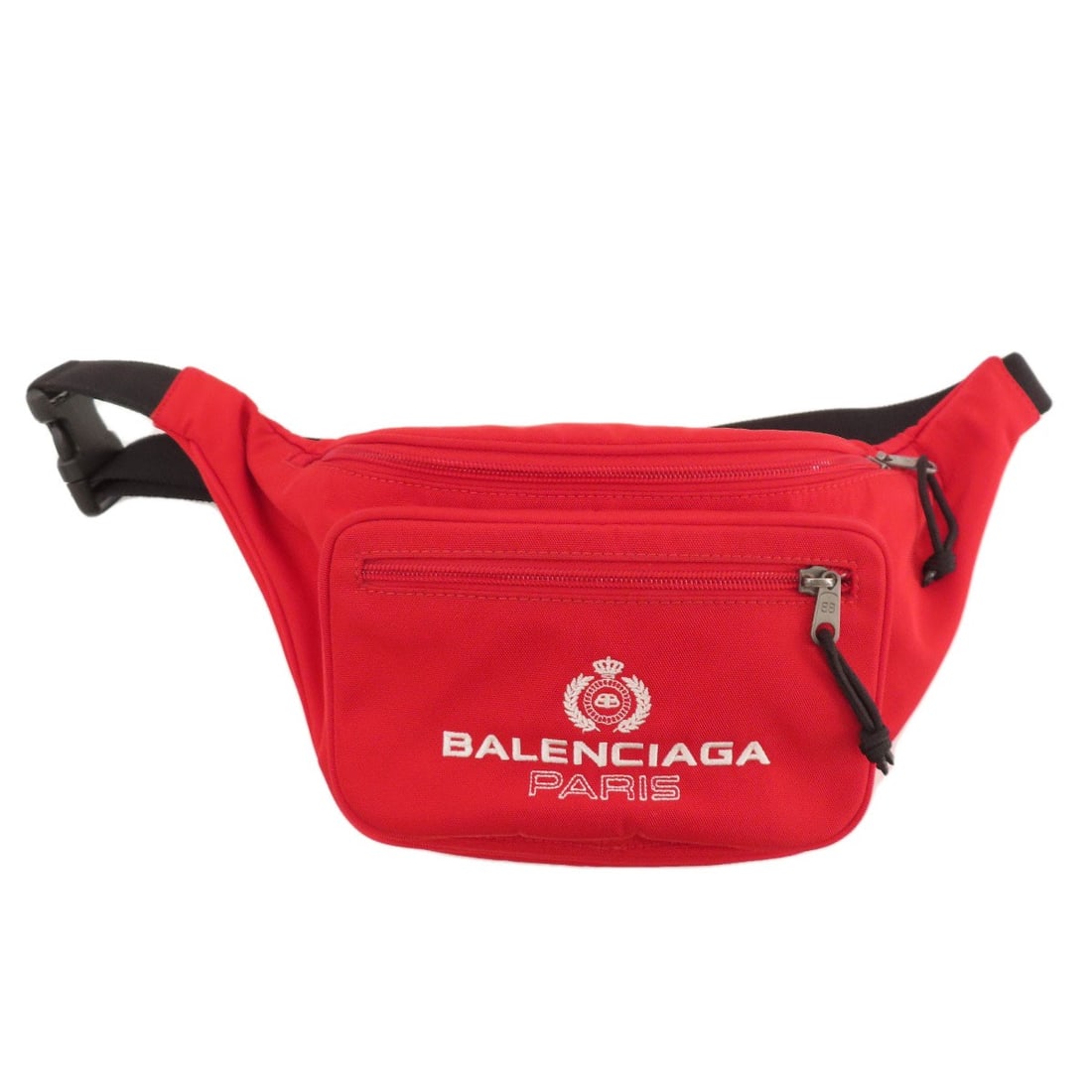 Canvas BALENCIAGA logo body bag: Canvas BALENCIAGA logo body bag This listing features Canvas BALENCIAGA logo body bag. Item specifics are provided below. Item Specifics: Brand: BALENCIAGA Style: body bag Exterior Material: Canvas Ex