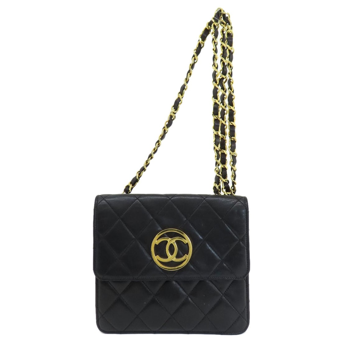 Lambskin CHANEL COCO Mark Matelasse GoldHardware Shoulder Bag: Lambskin CHANEL COCO Mark Matelasse GoldHardware Shoulder Bag This listing features Lambskin CHANEL COCO Mark Matelasse GoldHardware Shoulder Bag. Item specifics are provided below. Item Specifics: