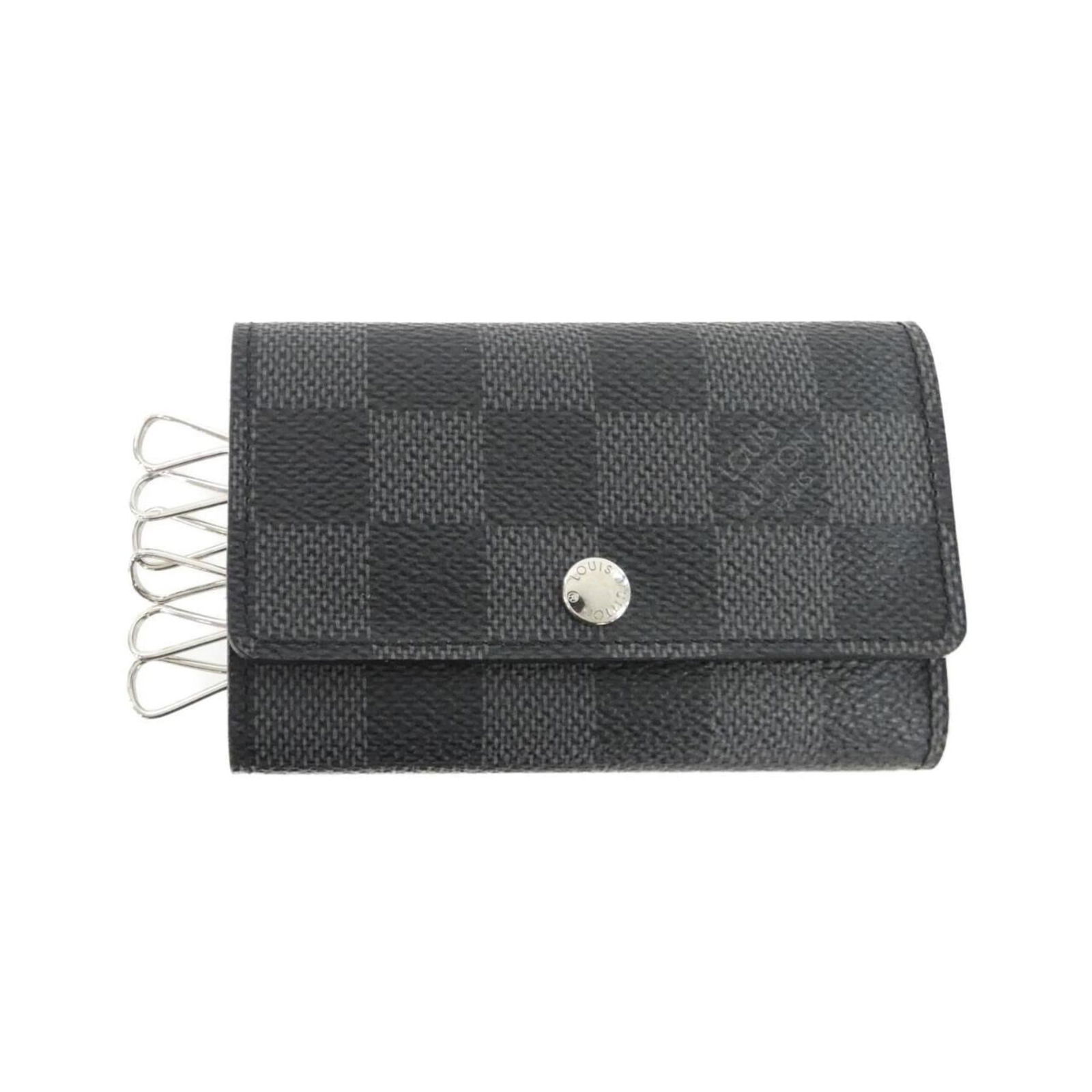 Canvas Louis Vuitton Keycase Coated: Canvas Louis Vuitton Keycase Coated This listing features Canvas Louis Vuitton Keycase Coated. Item specifics are provided below. Item Specifics: Brand: Louis Vuitton Type: Keycase Color: Dark Gray, G