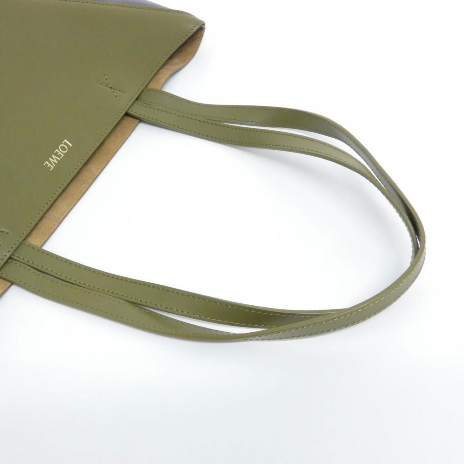 Leather Loewe Handbag - 7