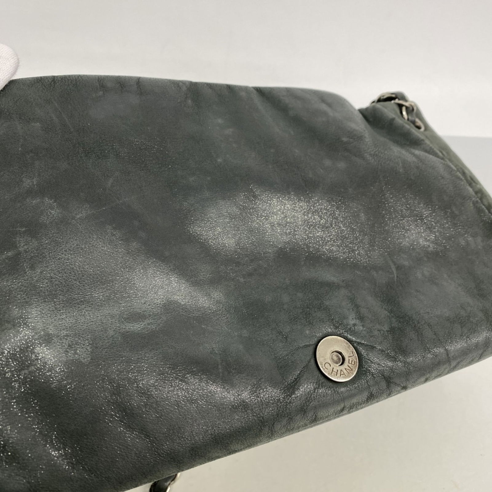 Leather Chanel Shoulder Bag - 6