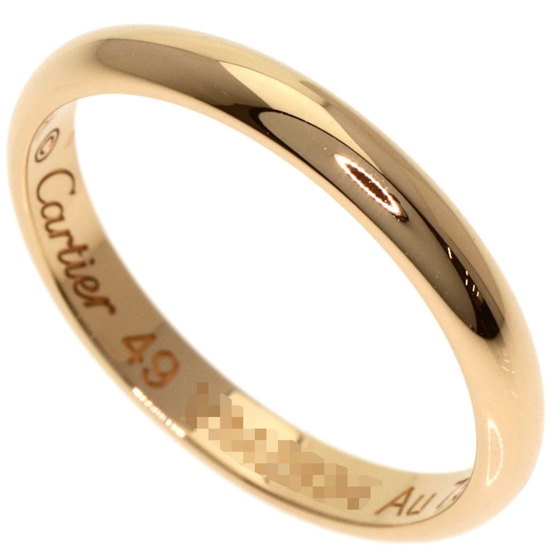 Gold CARTIER Wedding Band #49 Ring K18 Pink: Gold CARTIER Wedding Band #49 Ring K18 Pink This listing features Gold CARTIER Wedding Band #49 Ring K18 Pink. Item specifics are provided below. Item Specifics: Brand: CARTIER Style: Ring Material: