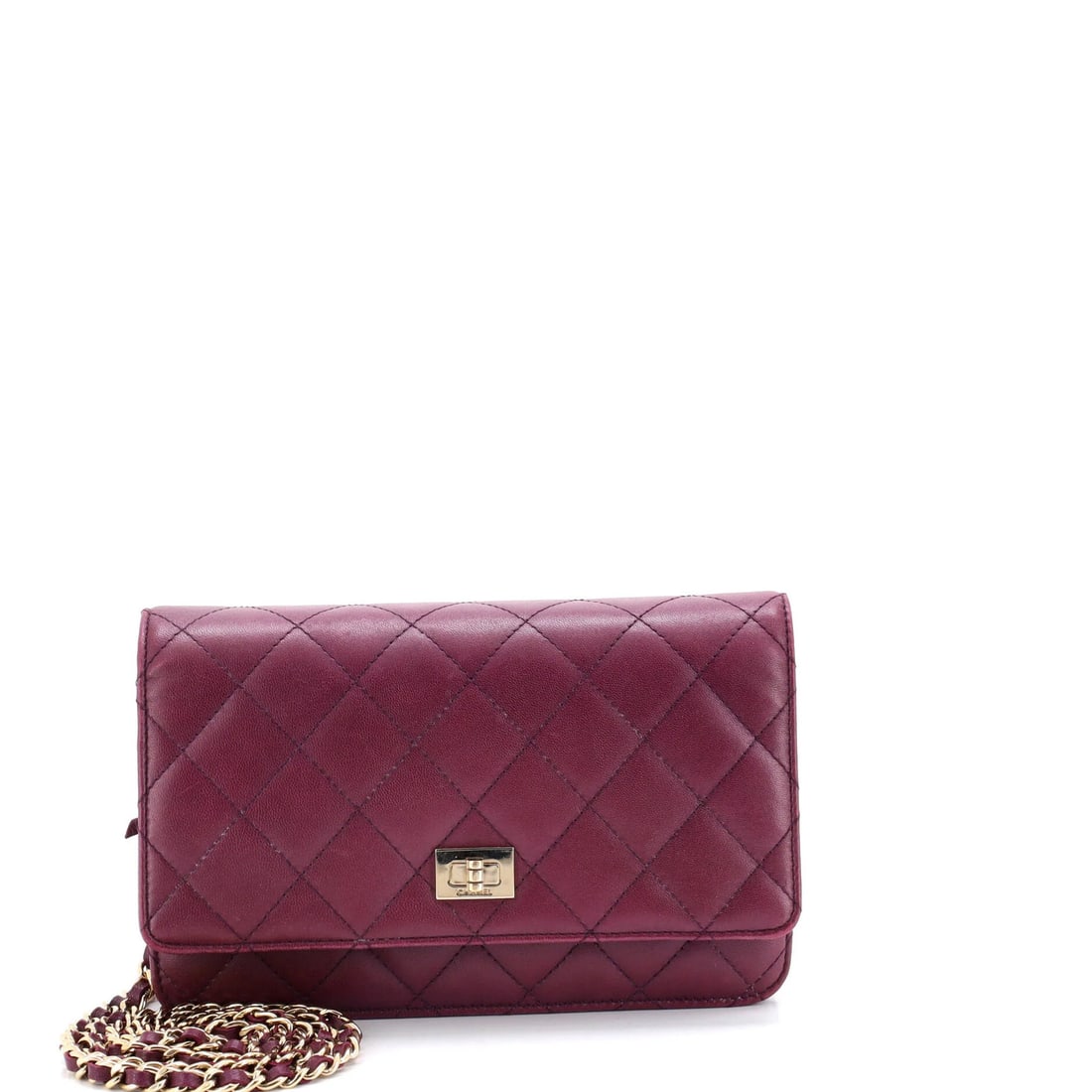 Lambskin Chanel Reissue 2.55 Wallet on Chain Quilted: Lambskin Chanel Reissue 2.55 Wallet on Chain Quilted This listing features Lambskin Chanel Reissue 2.55 Wallet on Chain Quilted. Item specifics are provided below. Item Specifics: Brand: Chanel