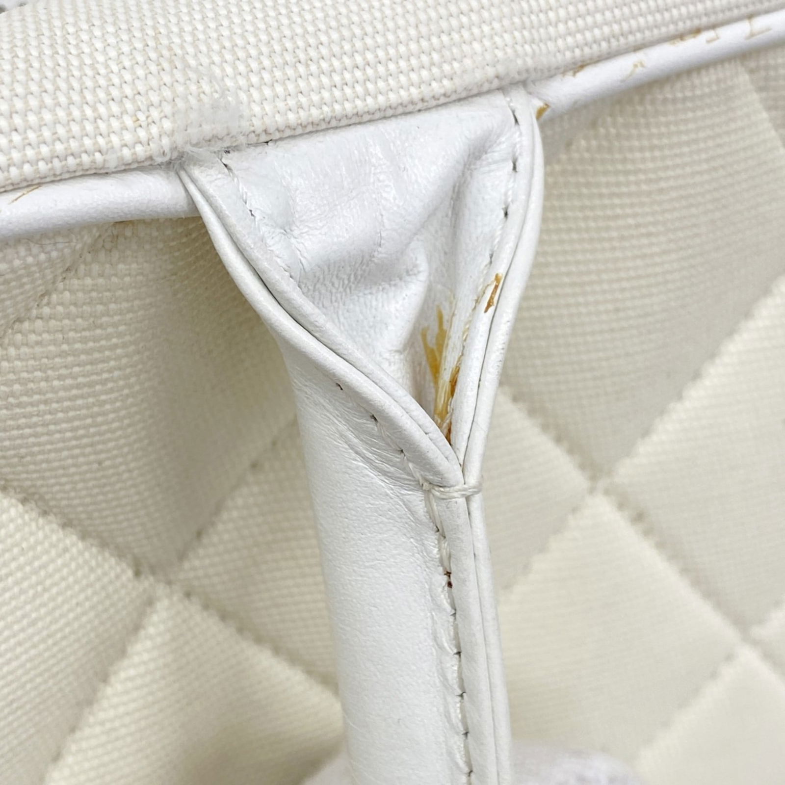 Canvas Chanel Handbag - 9