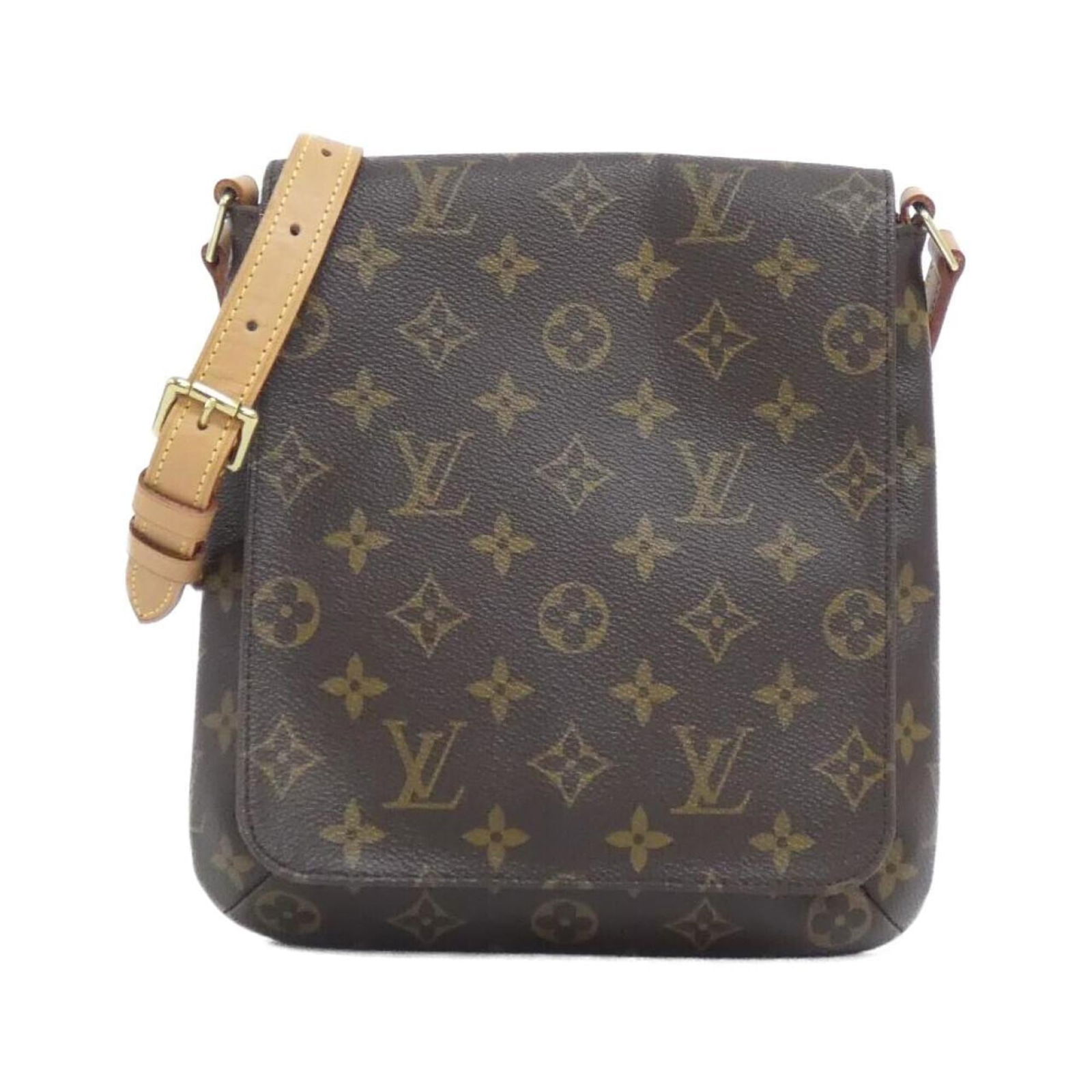 Canvas Louis Vuitton Shoulder Bag Coated (1 of 6)