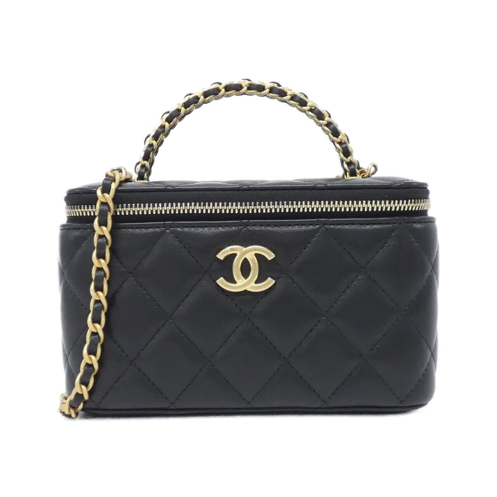 Leather Chanel Shoulder Bag (1 of 10)