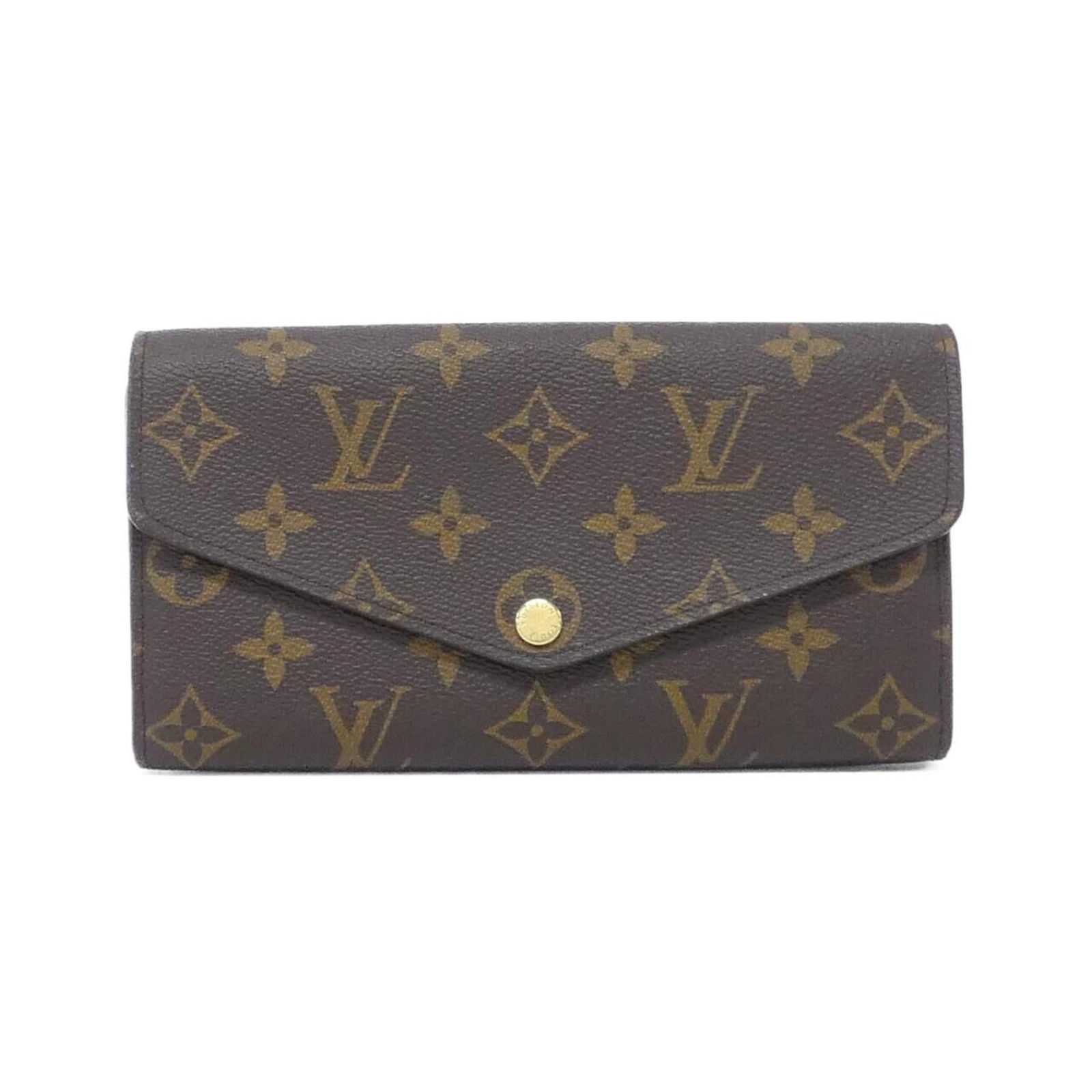 Canvas Louis Vuitton Long Wallet (Bi-Fold) Coated (1 of 10)