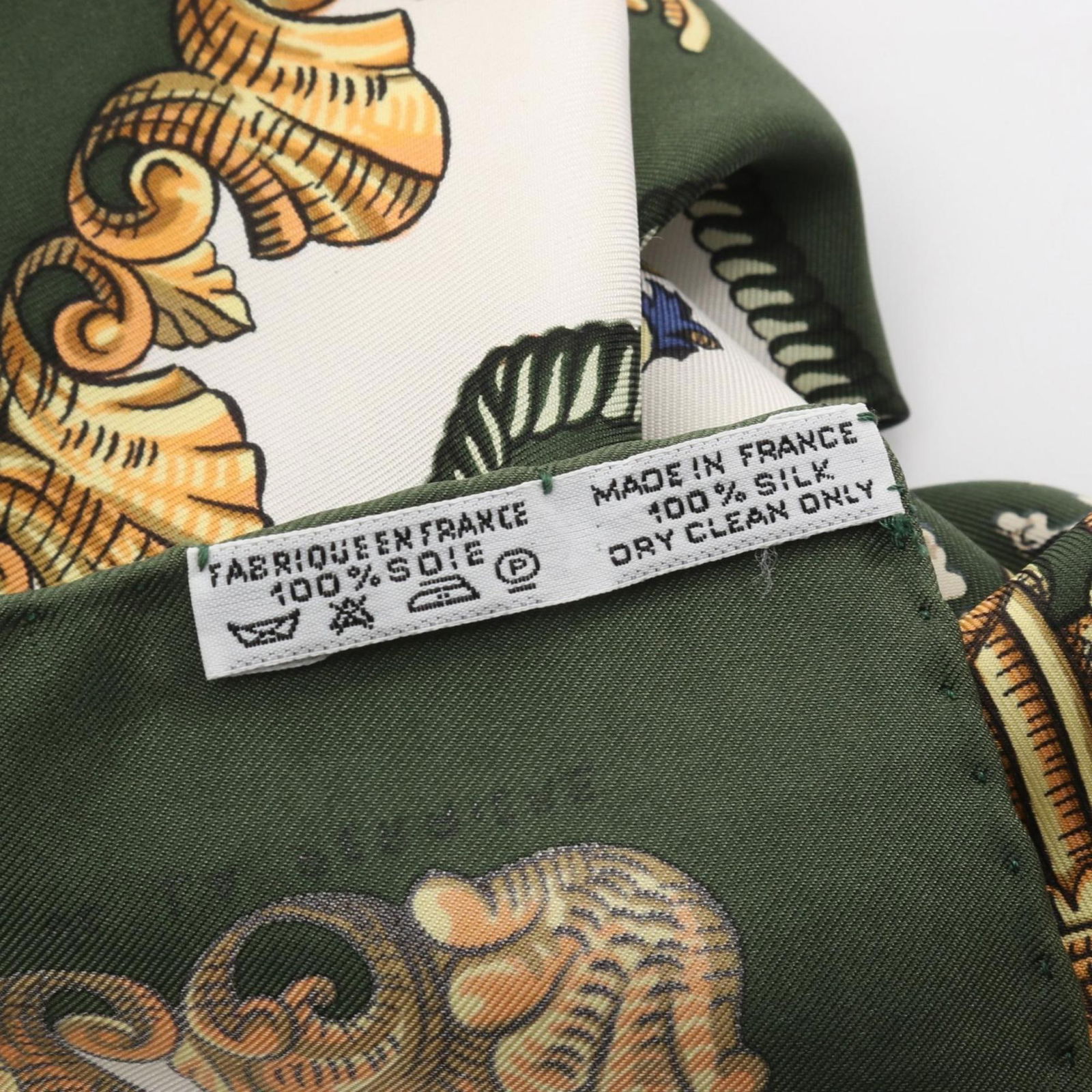 Silk Hermes Scarf - 3