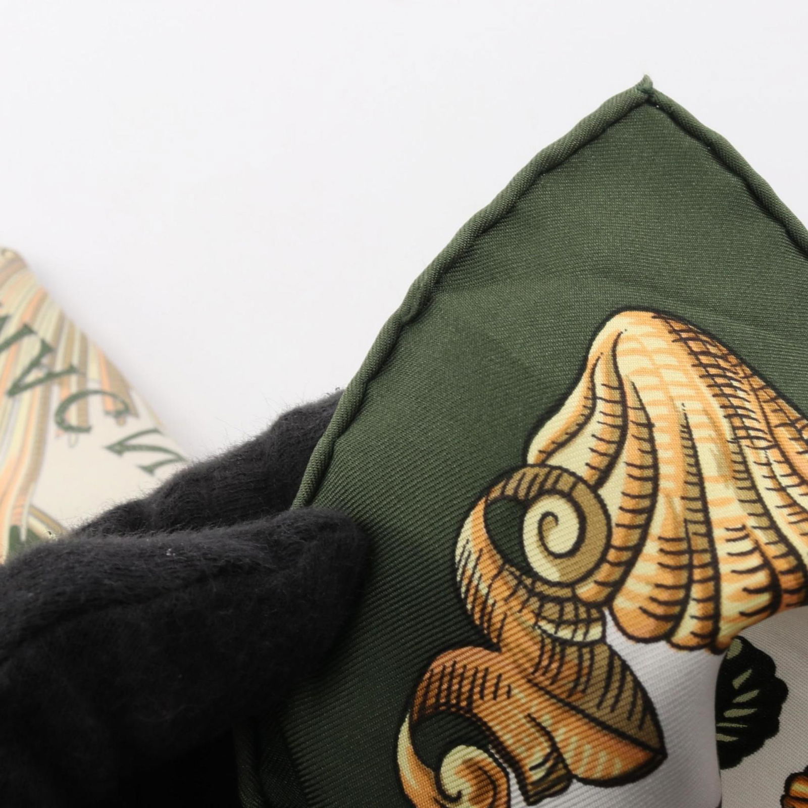 Silk Hermes Scarf - 4