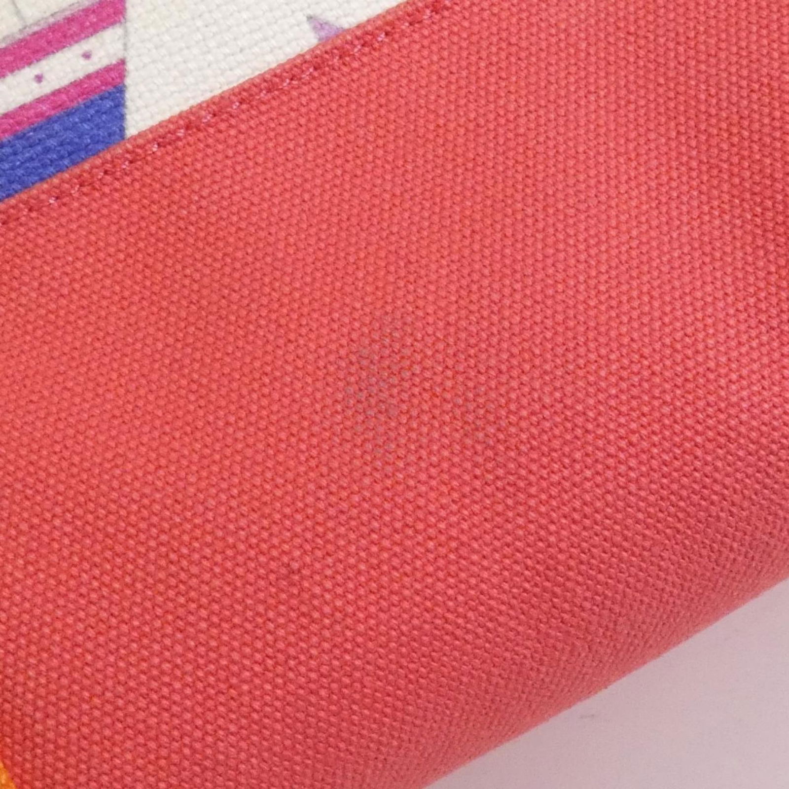 Canvas Hermes Handbag - 4