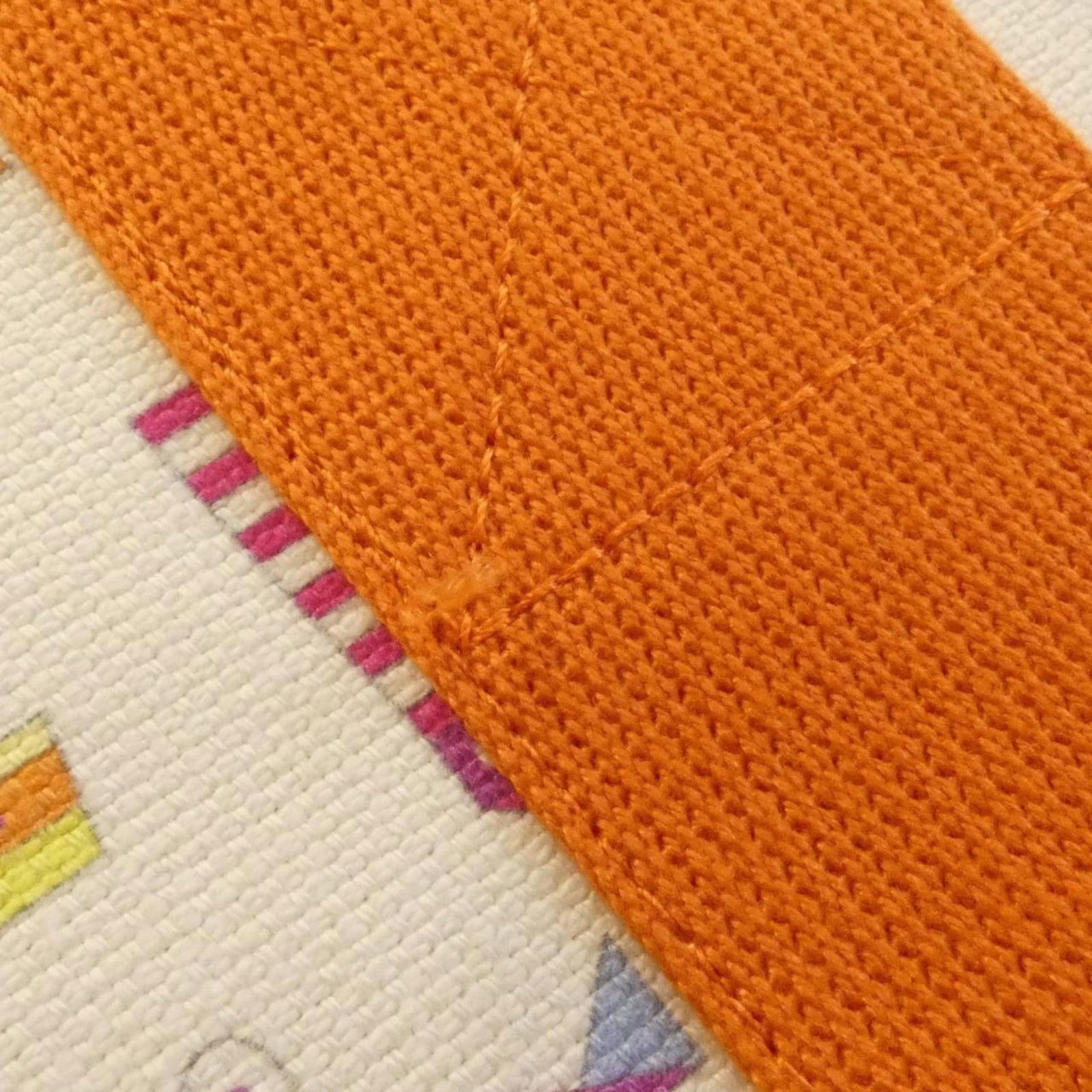 Canvas Hermes Handbag - 6