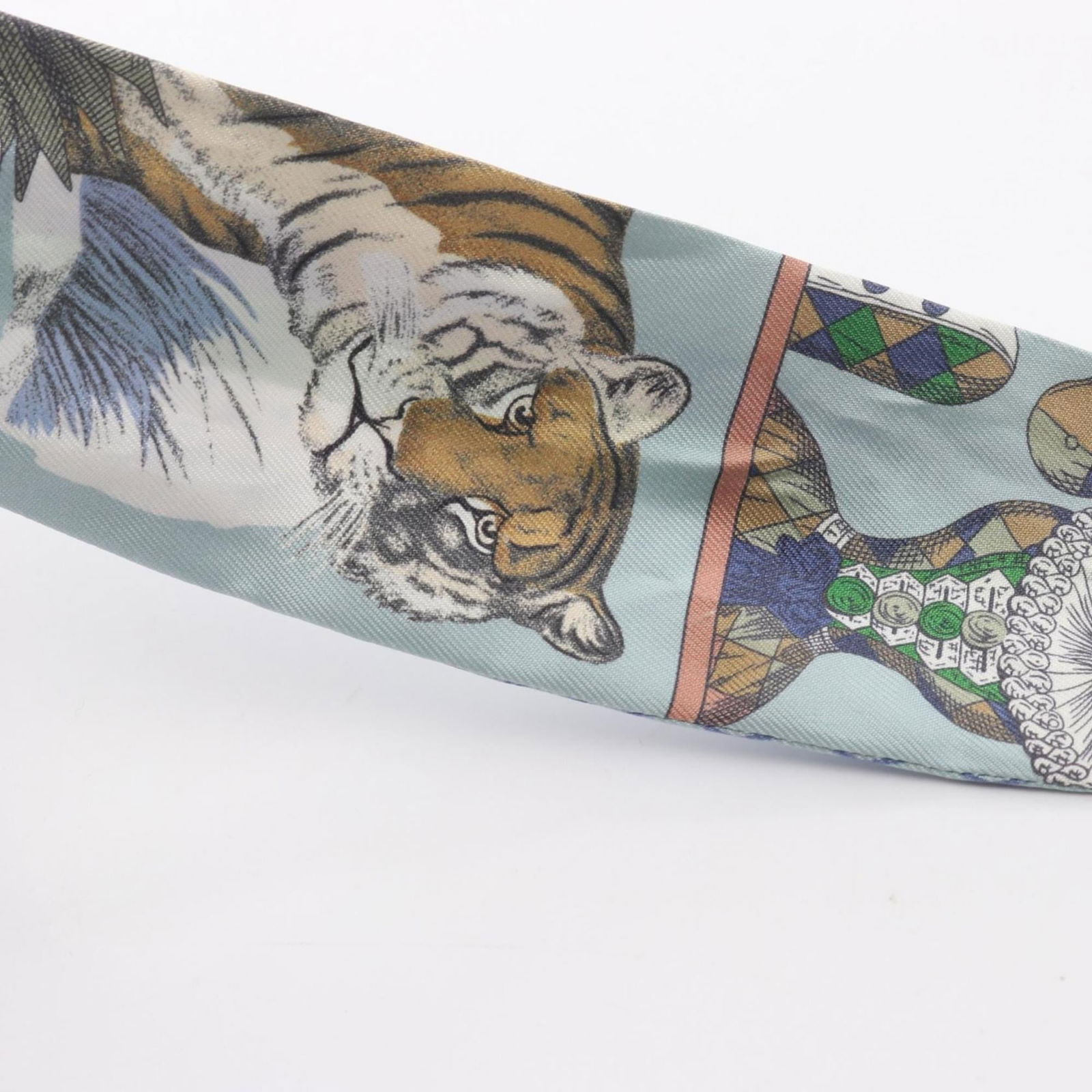 Silk Hermes Scarf - 7