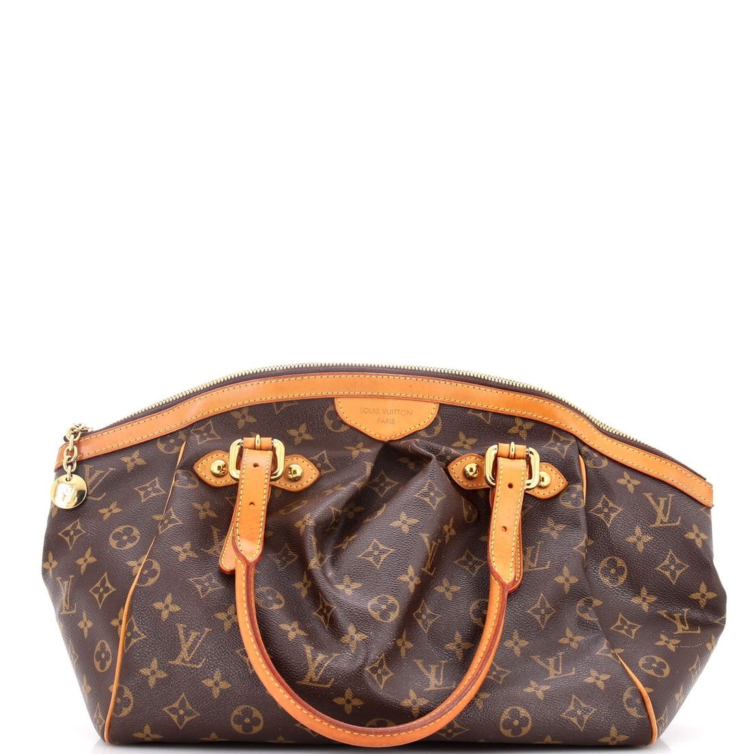 GM Louis Vuitton Tivoli Handbag Monogram Canvas: GM Louis Vuitton Tivoli Handbag Monogram Canvas This listing features GM Louis Vuitton Tivoli Handbag Monogram Canvas. Item specifics are provided below. Item Specifics: Brand: Louis Vuitton