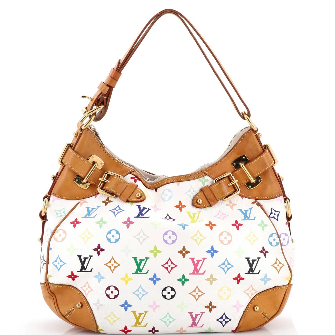 Multicolor Louis Vuitton Greta Handbag Monogram (1 of 8)
