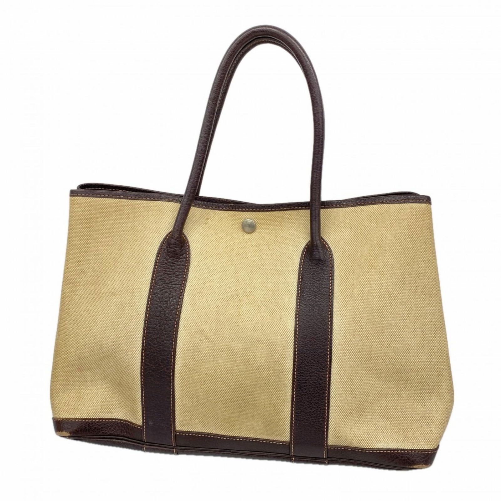 H Hermes Tote Bag Toile: H Hermes Tote Bag Toile This listing features H Hermes Tote Bag Toile. Item specifics are provided below. Item Specifics: Brand: Hermes Type: Tote Bag Material: Toile H Color: Brown Hardware Color: Si