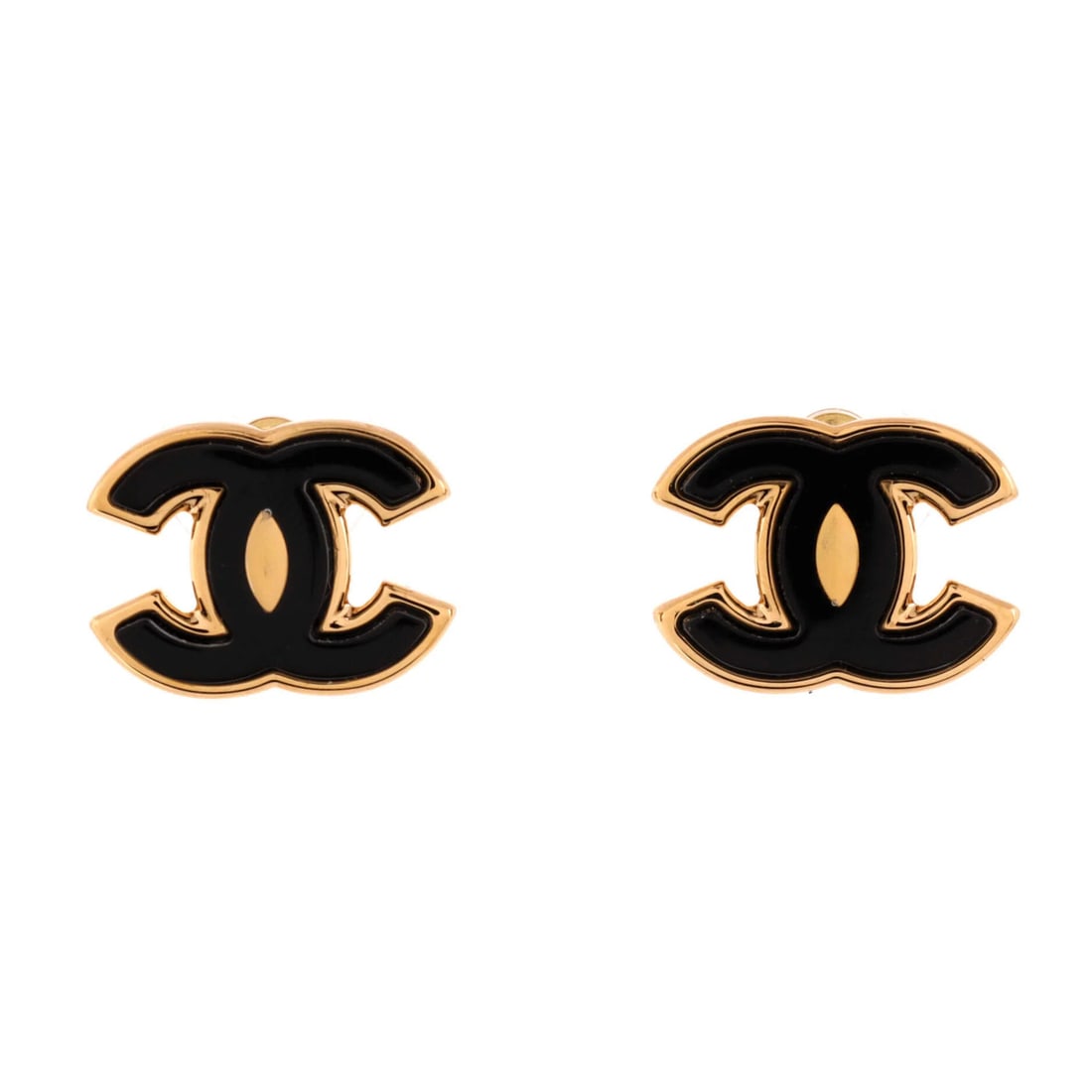 Enamel Chanel CC Stud Earrings Metal with: Enamel Chanel CC Stud Earrings Metal with This listing features Enamel Chanel CC Stud Earrings Metal with. Item specifics are provided below. Item Specifics: Style: Stud Brand: Chanel Type: Earrings