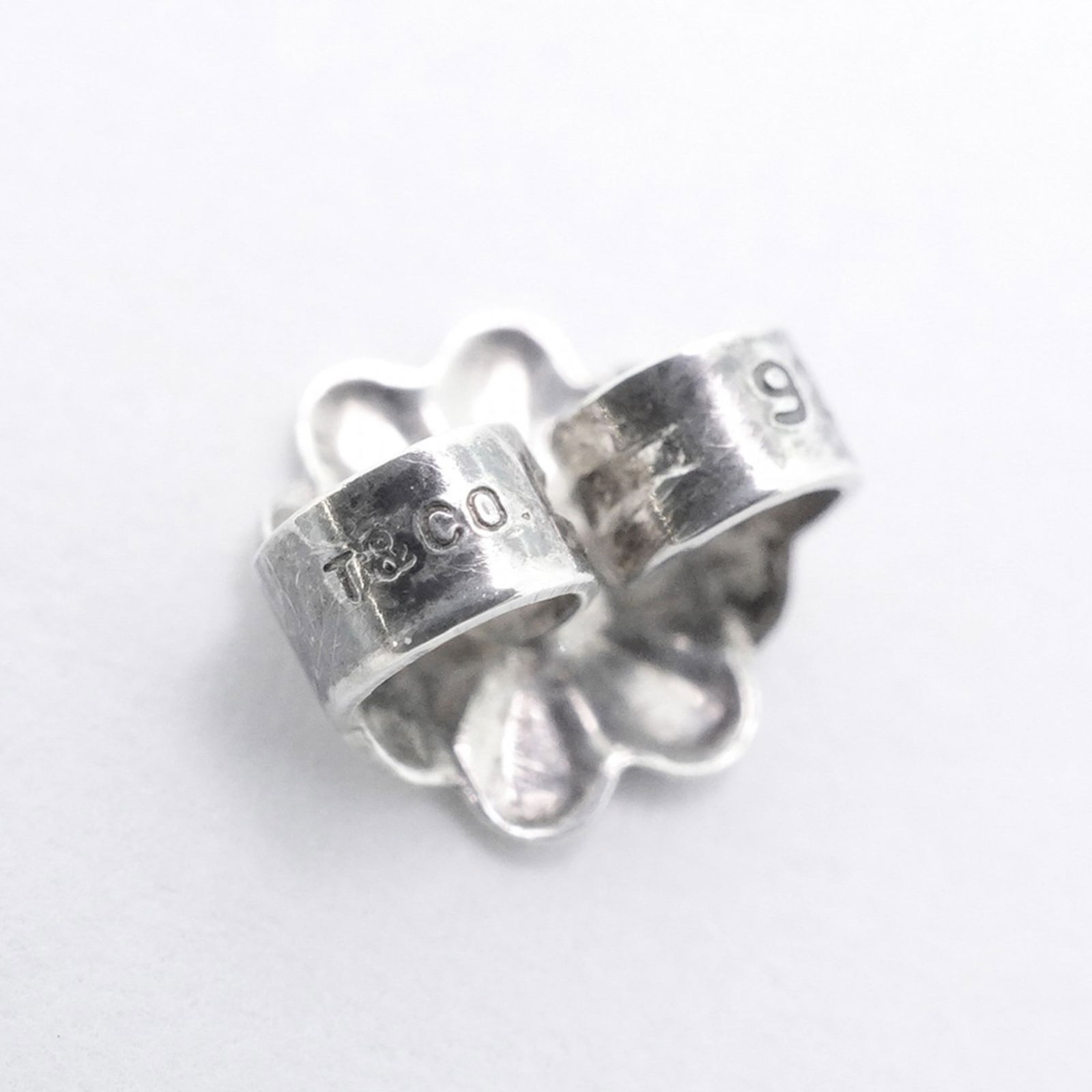 925 Tiffany Stud Earrings Silver - 6