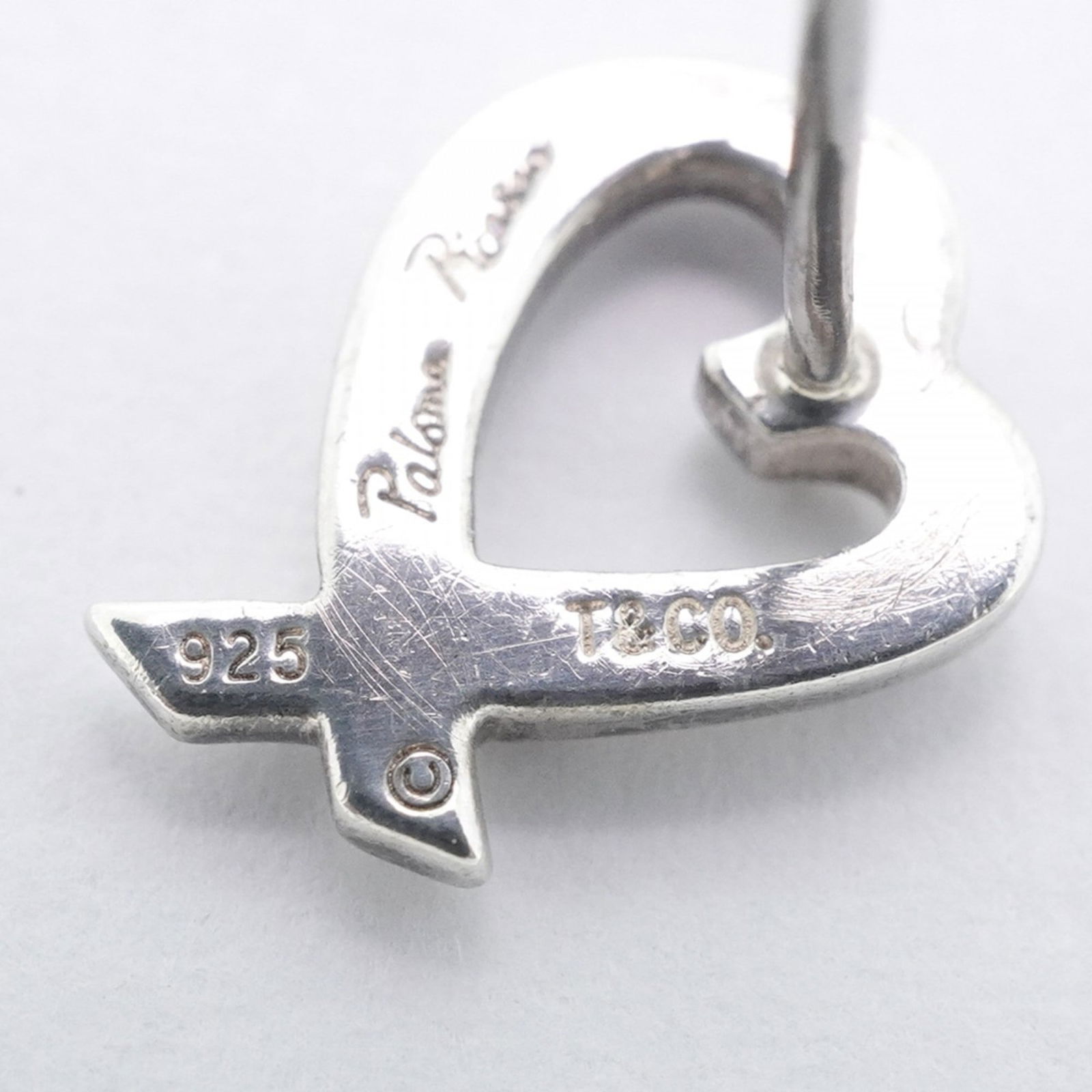 925 Tiffany Stud Earrings Silver - 8