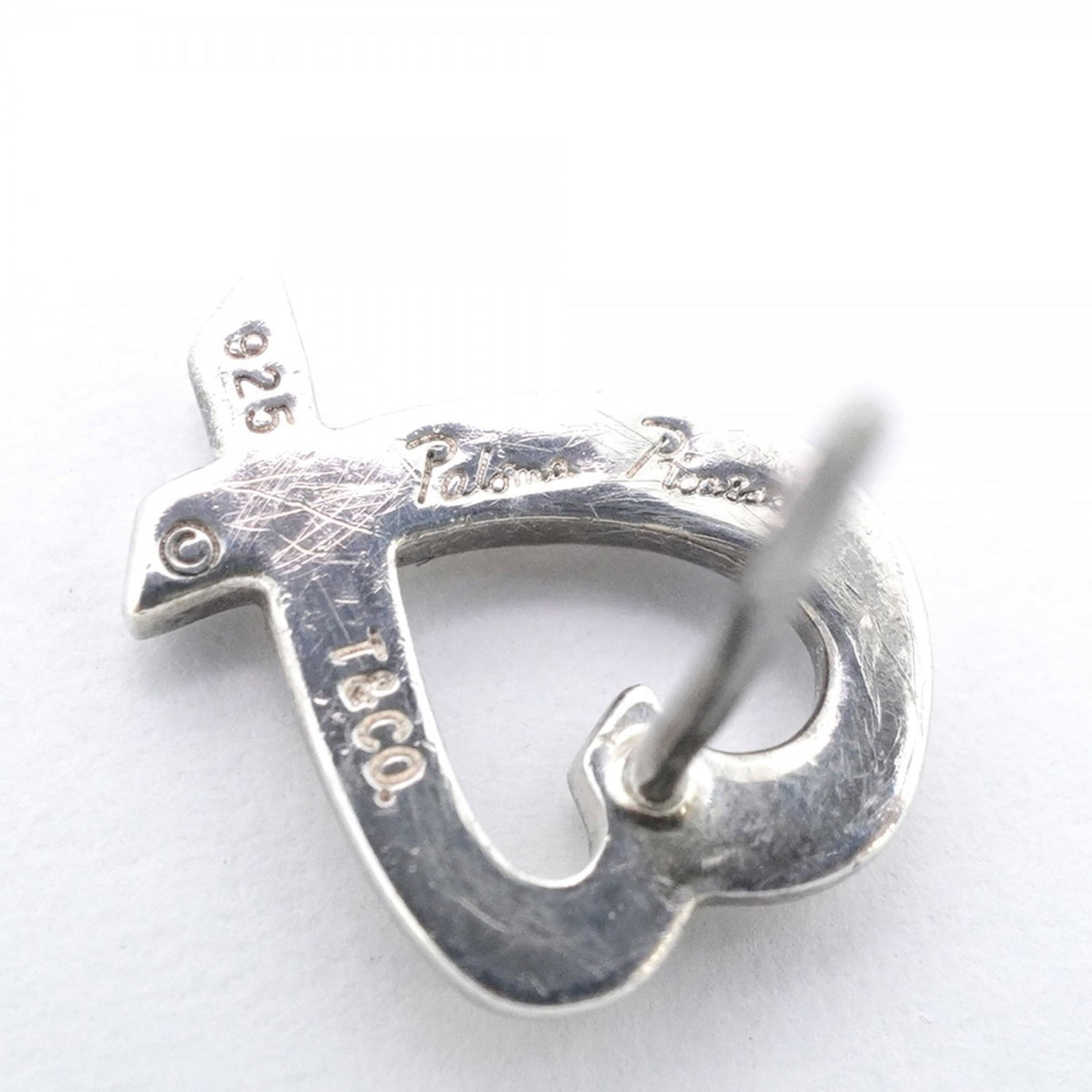 925 Tiffany Stud Earrings Silver - 9