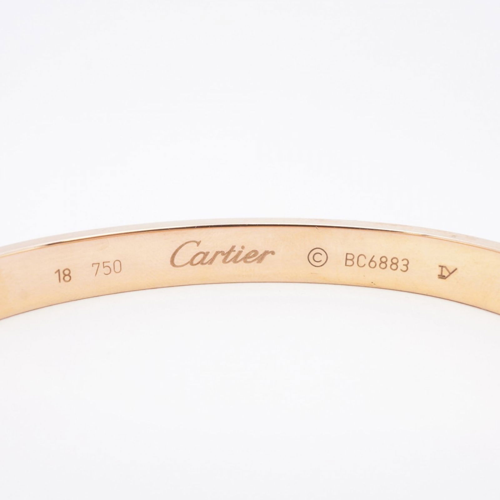 (18K) Cartier Bangle Pink Gold - 5