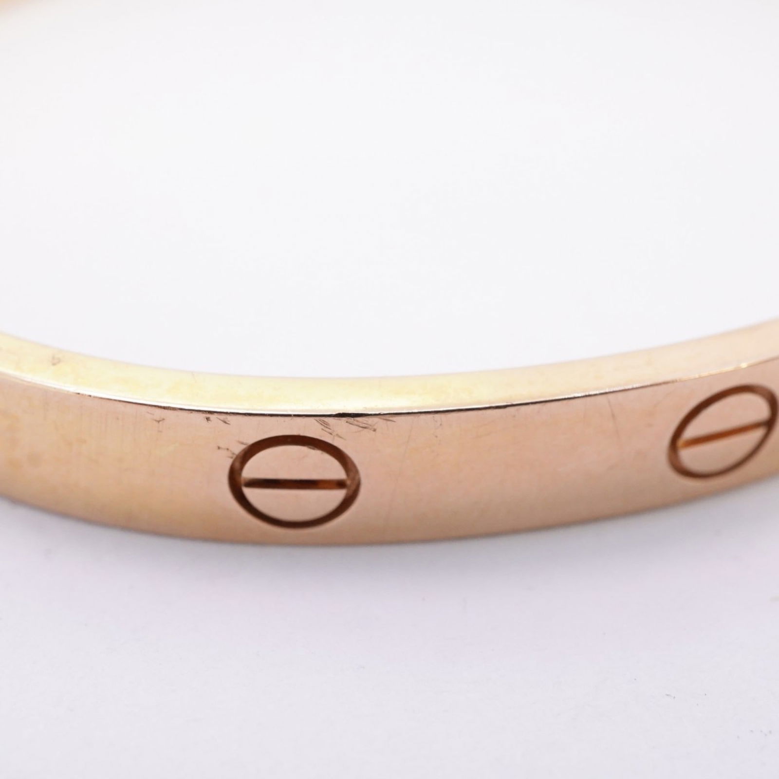 (18K) Cartier Bangle Pink Gold - 9