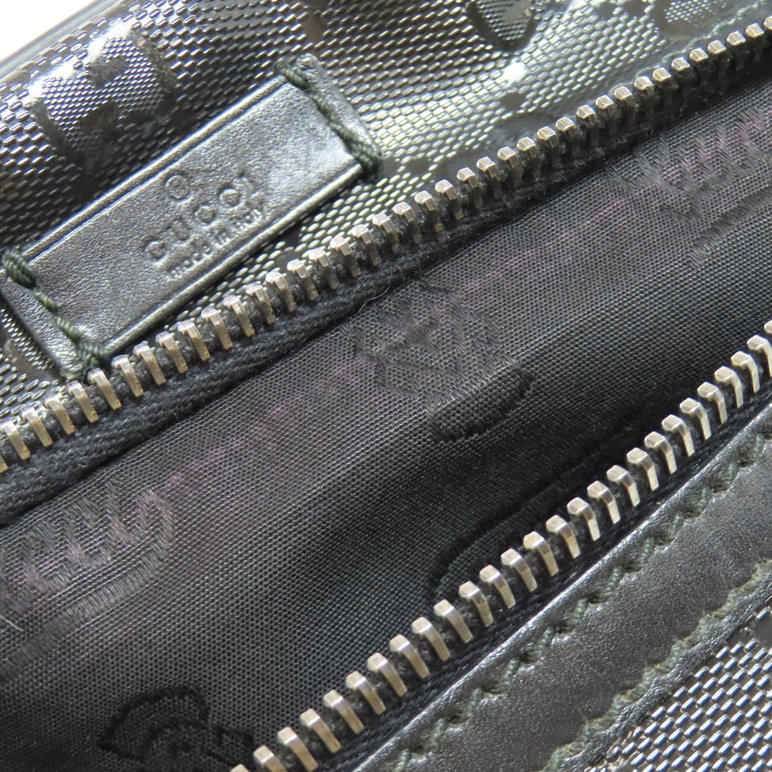 PVC GUCCI 211107 GG implementation Shoulder Bag - 11