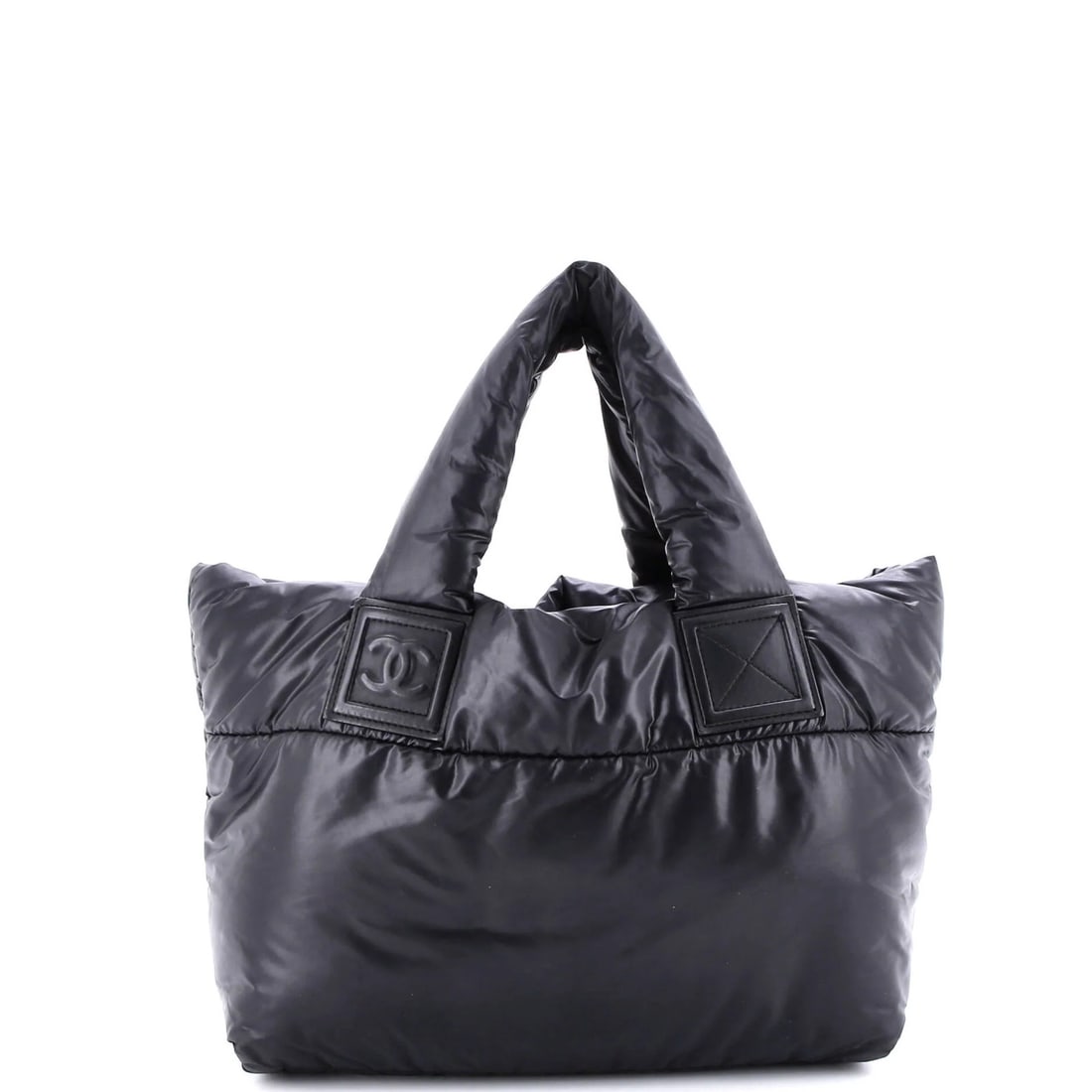 Small Chanel Coco Cocoon Reversible Tote Quilted Nylon: Small Chanel Coco Cocoon Reversible Tote Quilted Nylon This listing features Small Chanel Coco Cocoon Reversible Tote Quilted Nylon. Item specifics are provided below. Item Specifics: Brand: Chanel