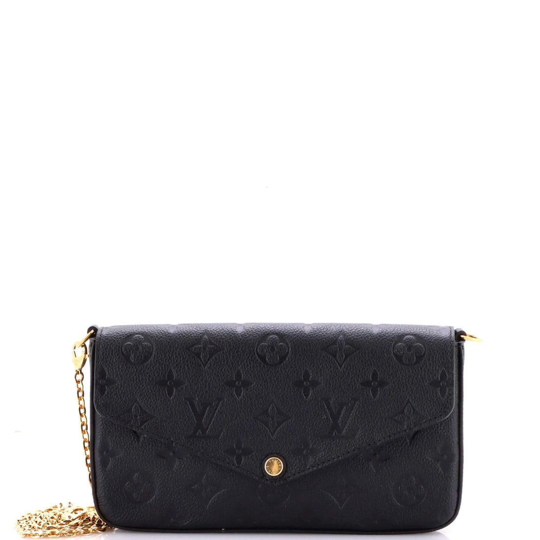 Leather Louis Vuitton Felicie Pochette Monogram Empreinte: Leather Louis Vuitton Felicie Pochette Monogram Empreinte This listing features Leather Louis Vuitton Felicie Pochette Monogram Empreinte. Item specifics are provided below. Item Specifics: Brand: