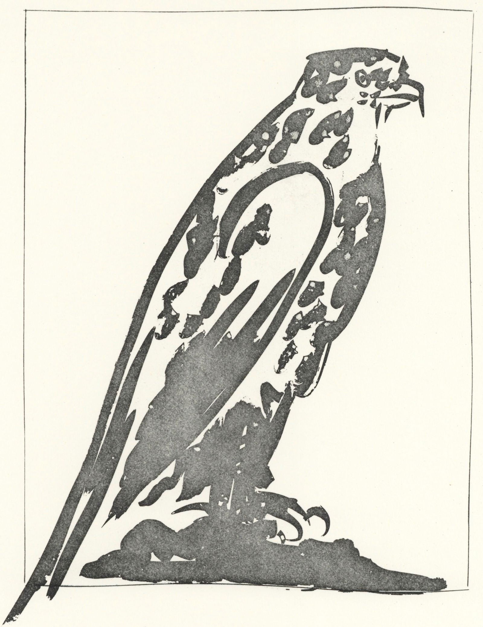 Lithograph - Pablo Picasso - L'pervier (The Hawk) (Orozco p.82) - Histoire naturelle (1 of 10)