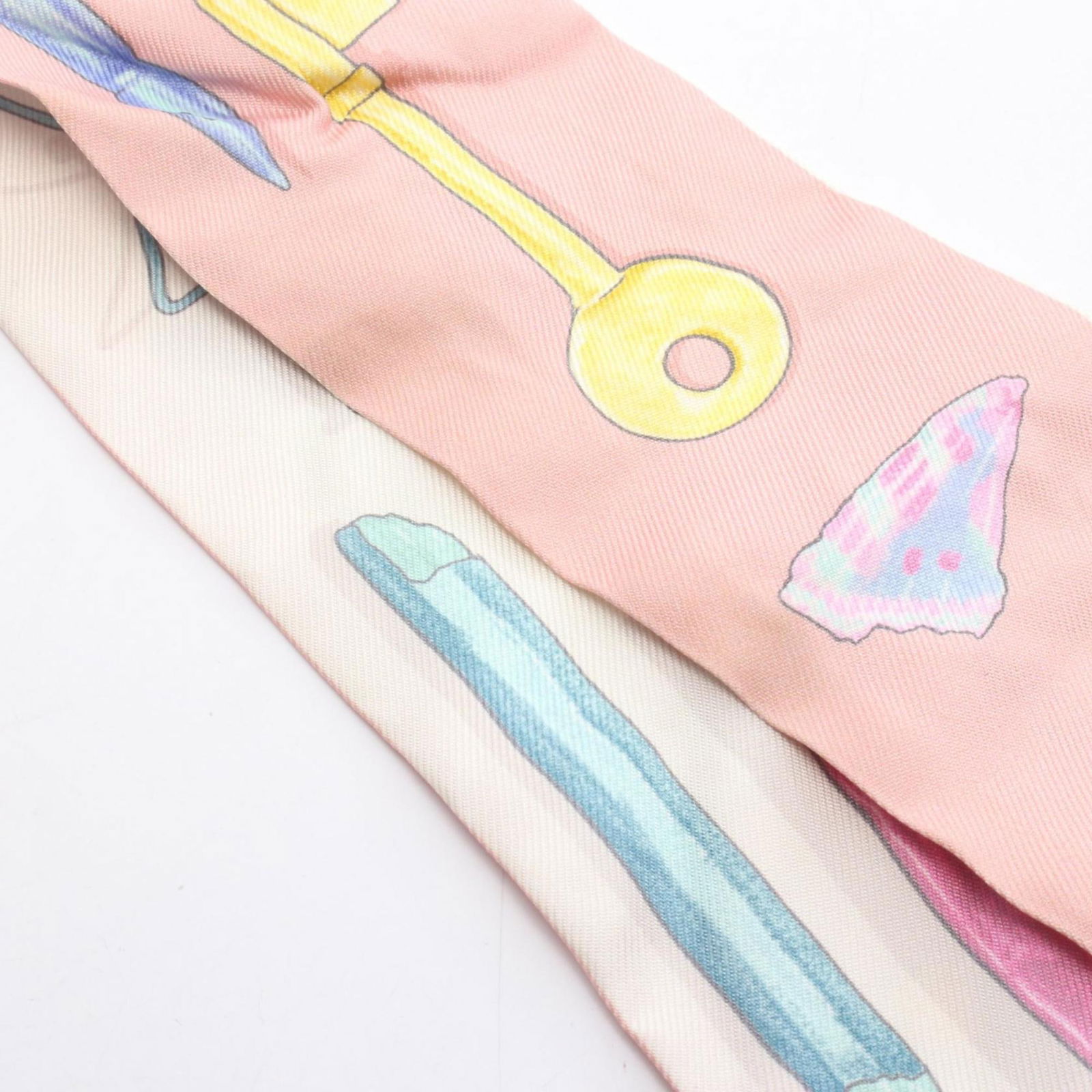 Silk Hermes Scarf - 8